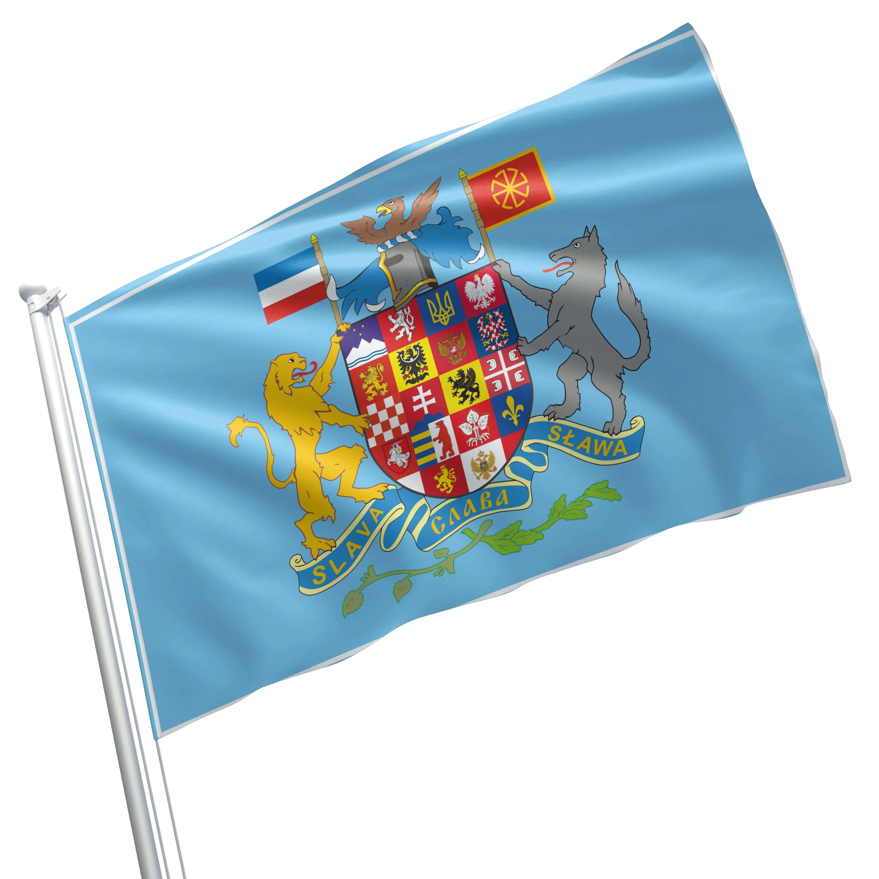 Slavic Union Flag Banner