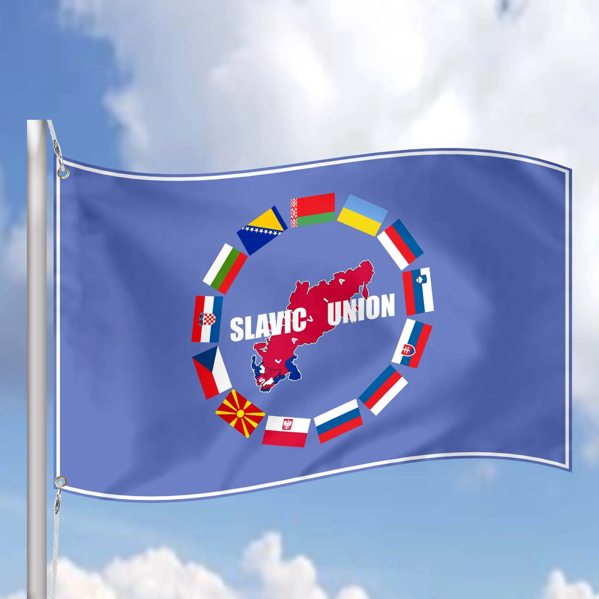 Slavic Union Flag Banner