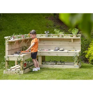 Small Corner Mud Kitchen