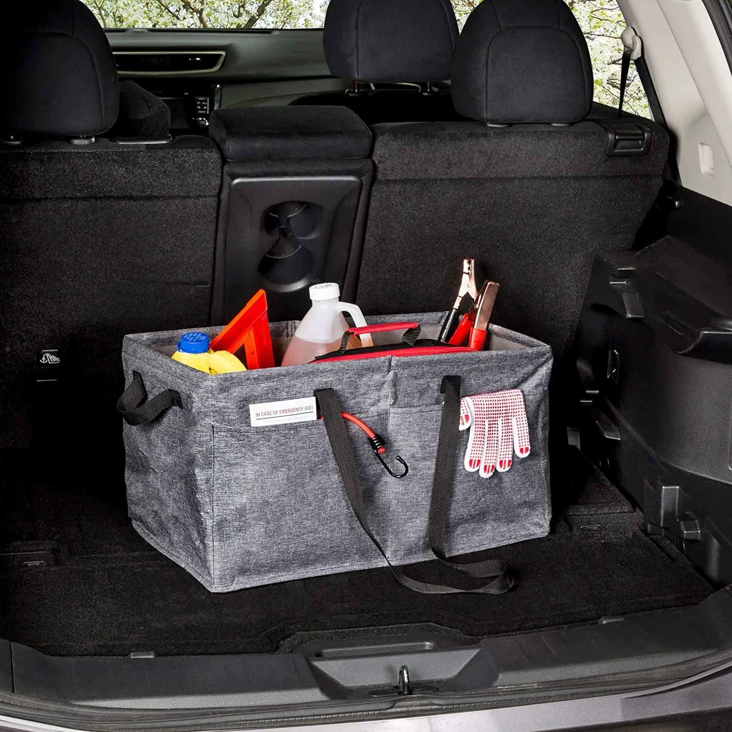 SMALL TRUNK ORGANIZER GREY