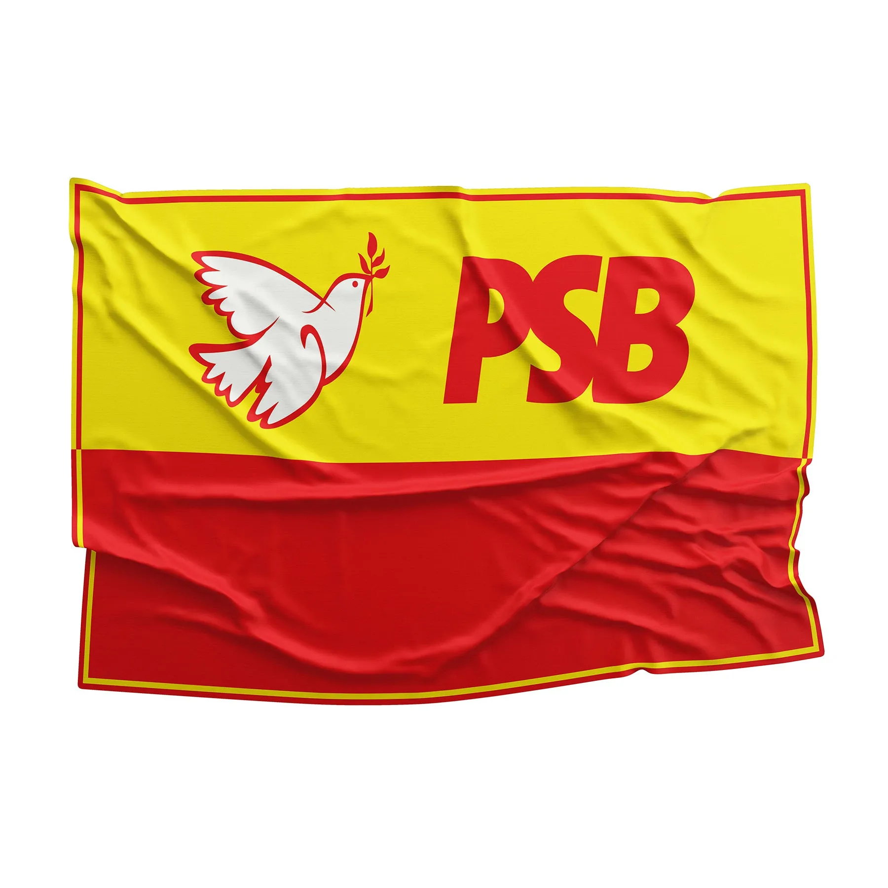 Socialist Parties of Brazil Flag Banner