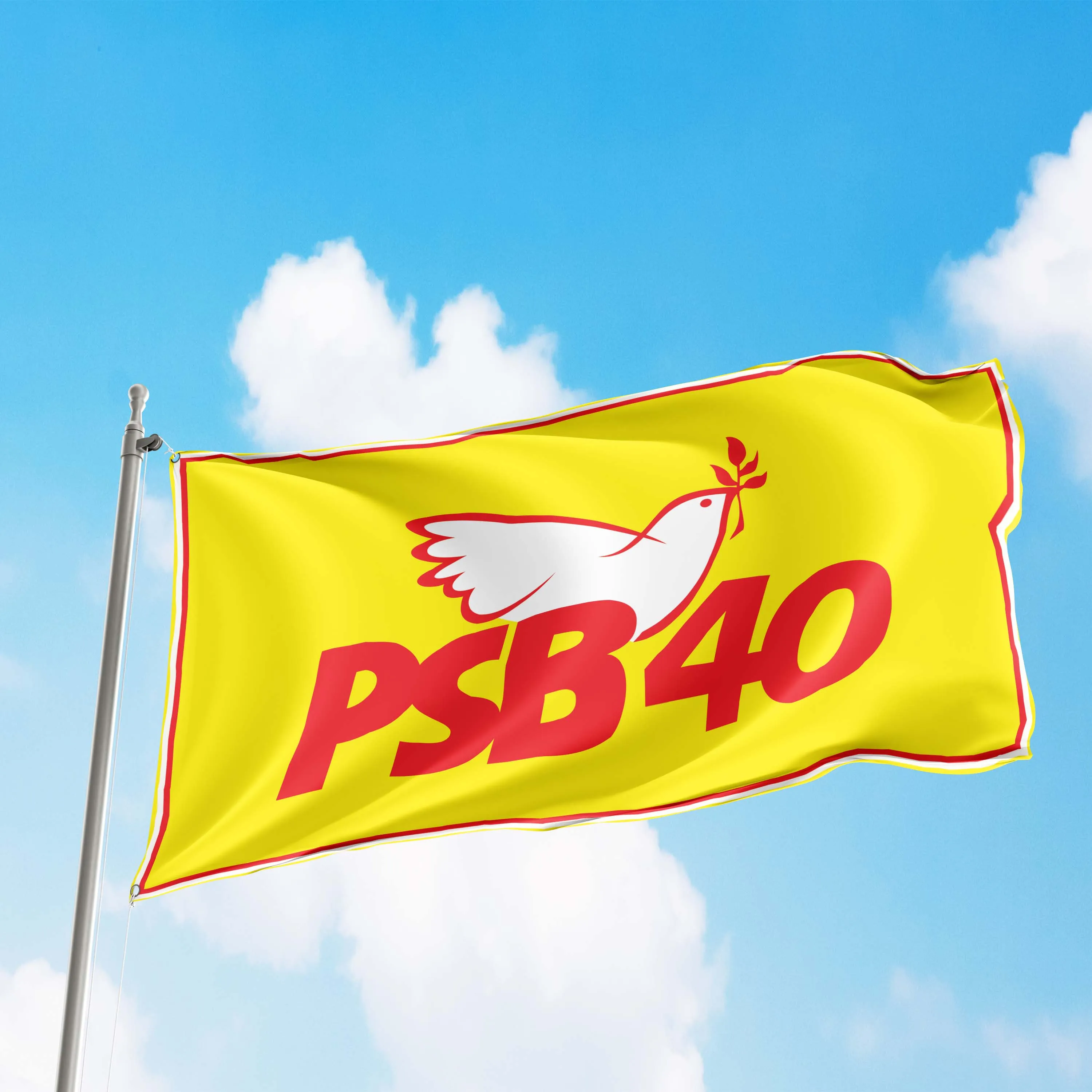 Socialist Parties of Brazil Flag Banner