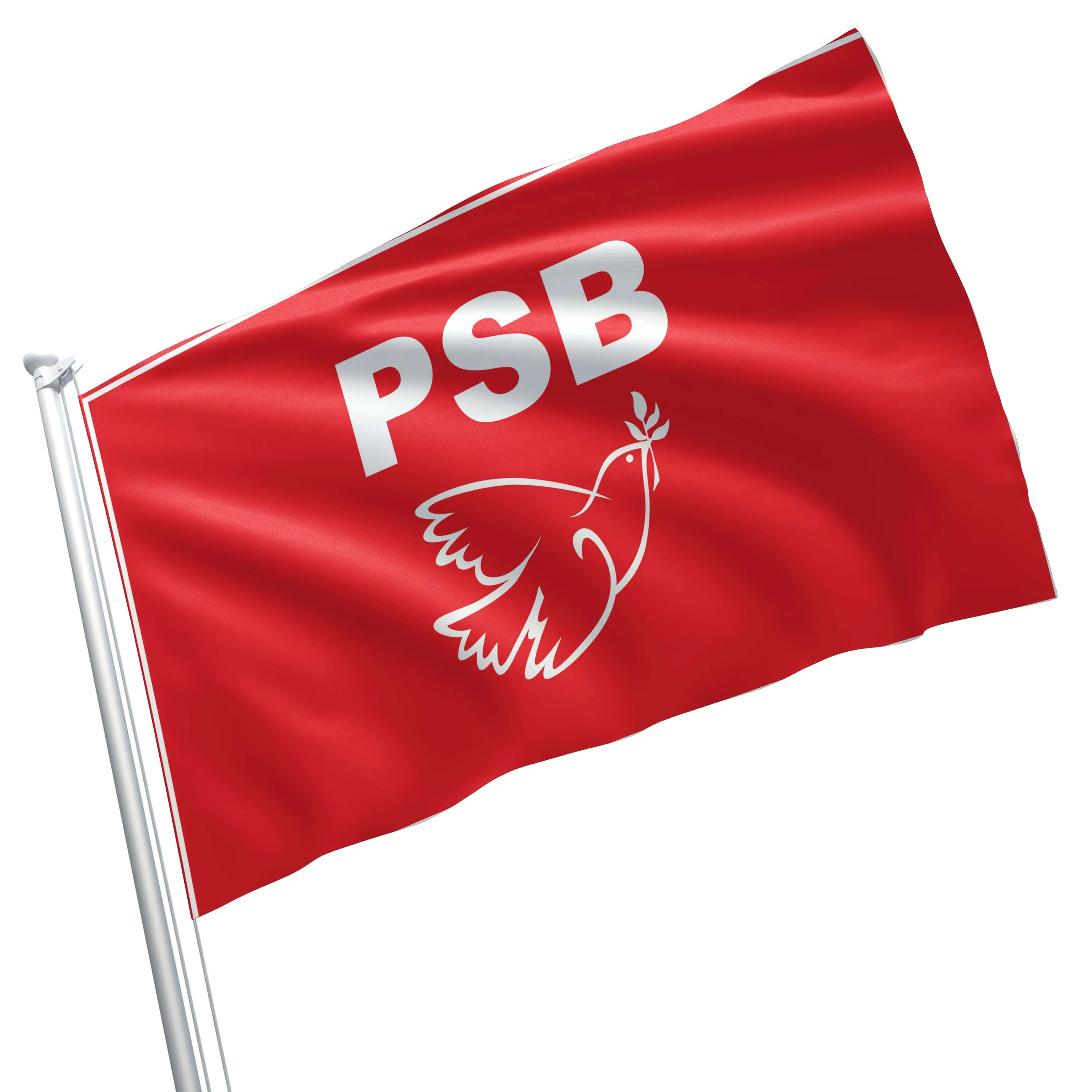 Socialist Parties of Brazil Flag Banner