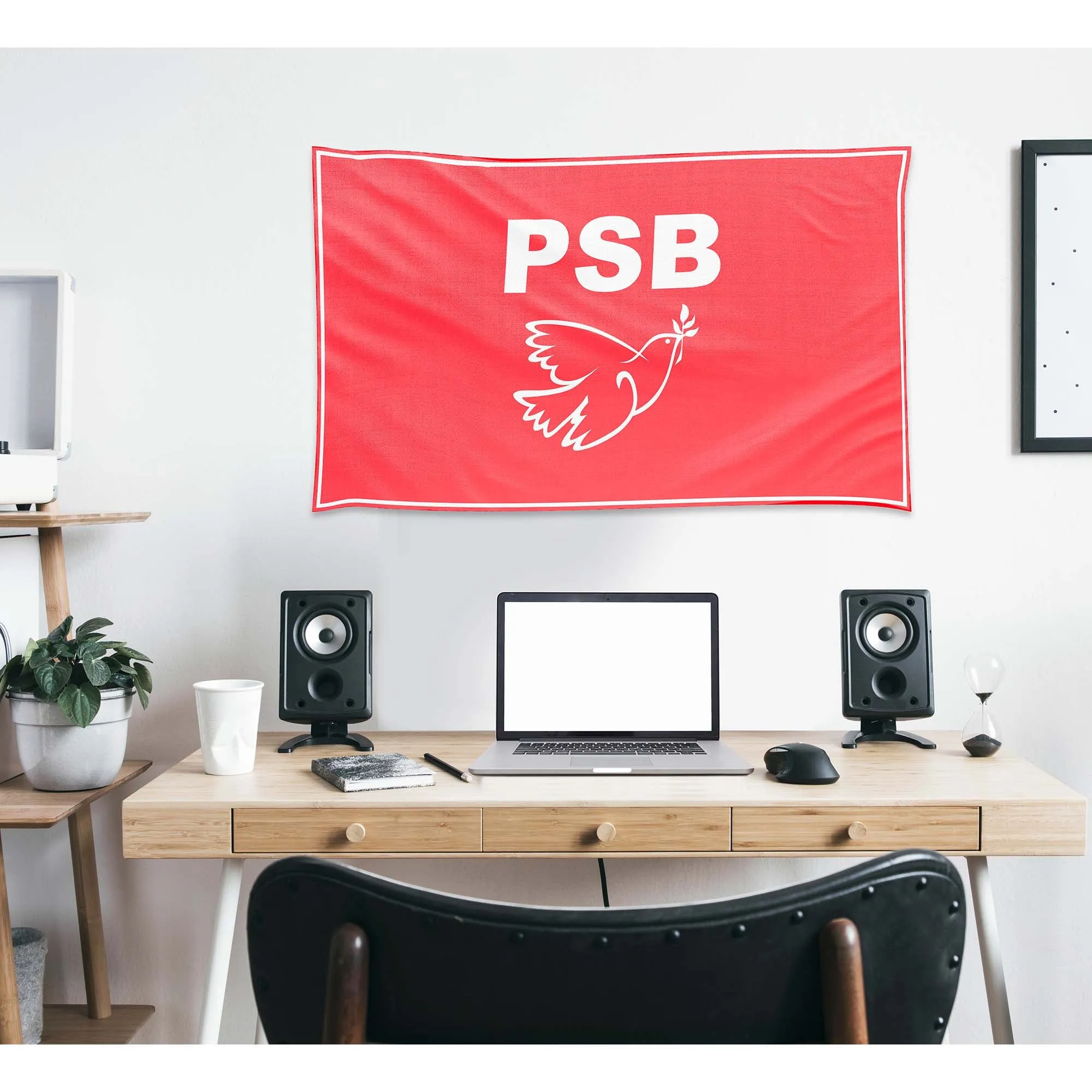 Socialist Parties of Brazil Flag Banner