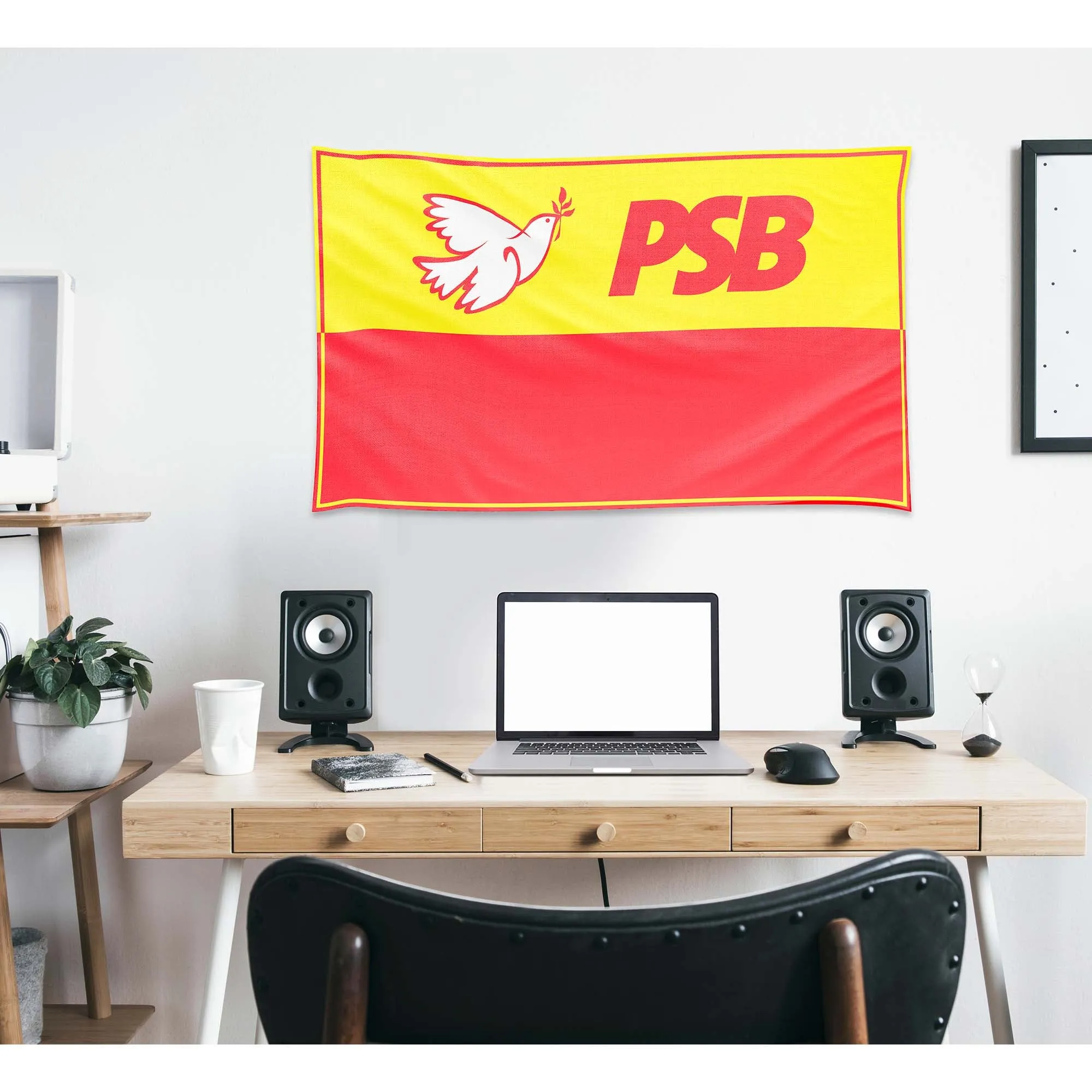 Socialist Parties of Brazil Flag Banner