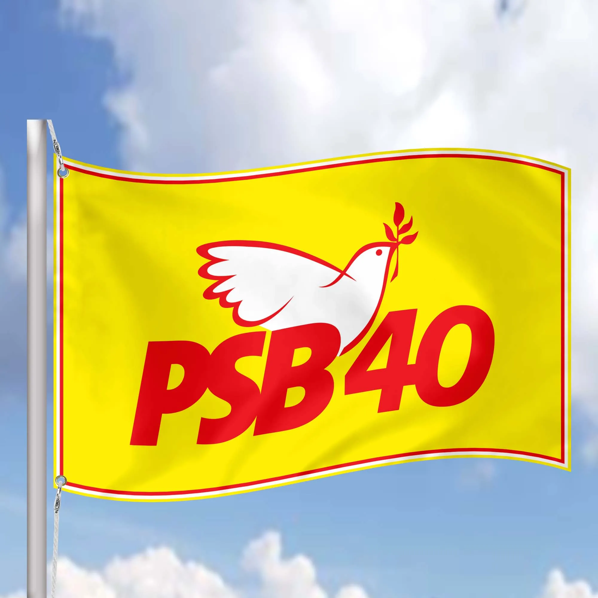 Socialist Parties of Brazil Flag Banner