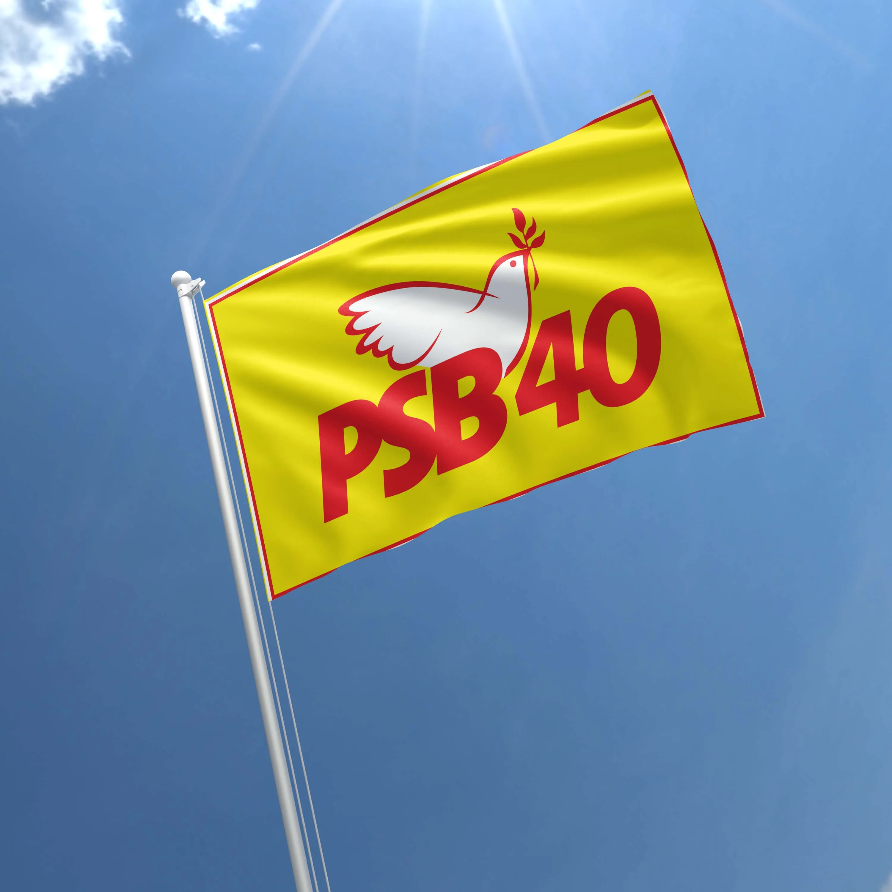 Socialist Parties of Brazil Flag Banner