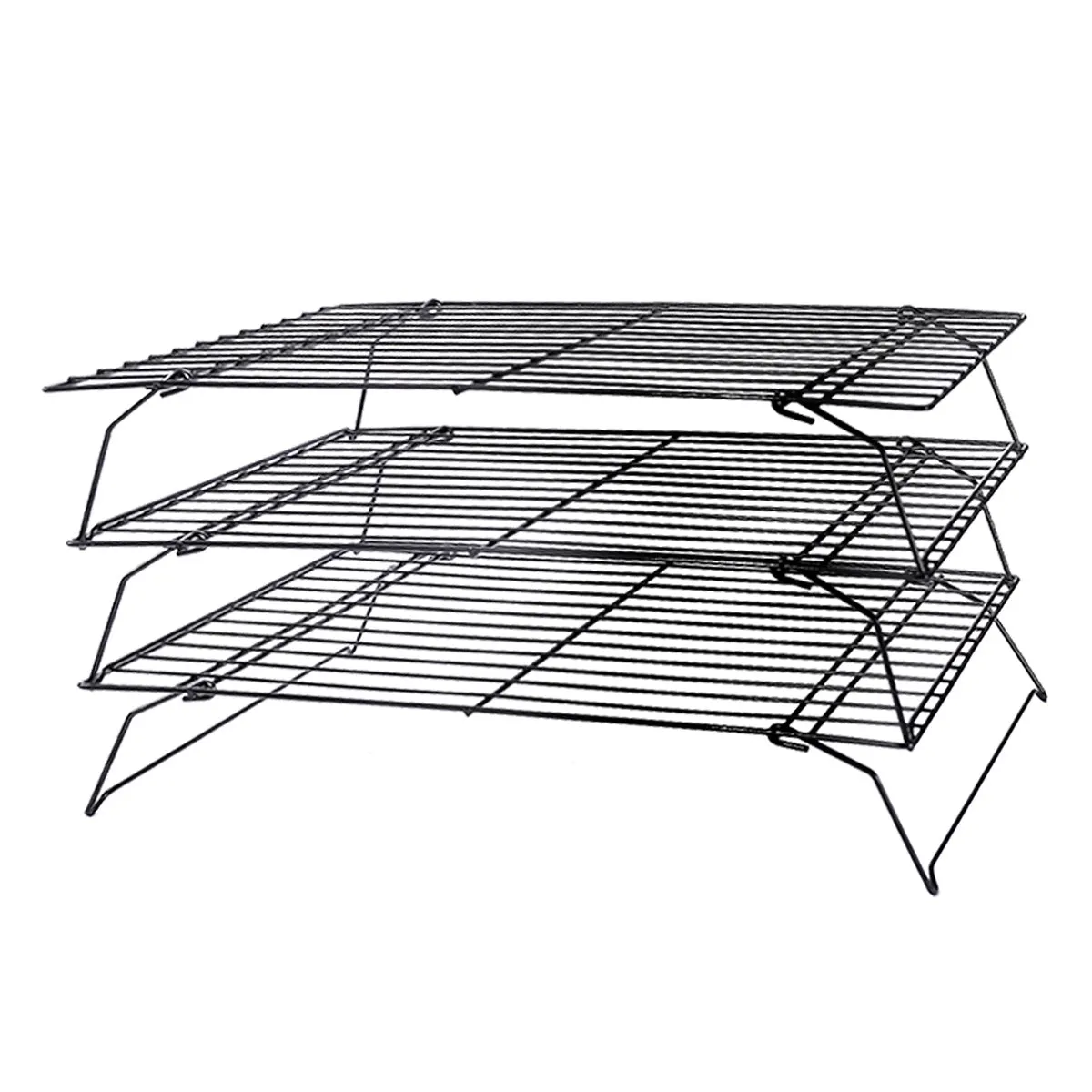 Stacked Cooling Racks for Baking"