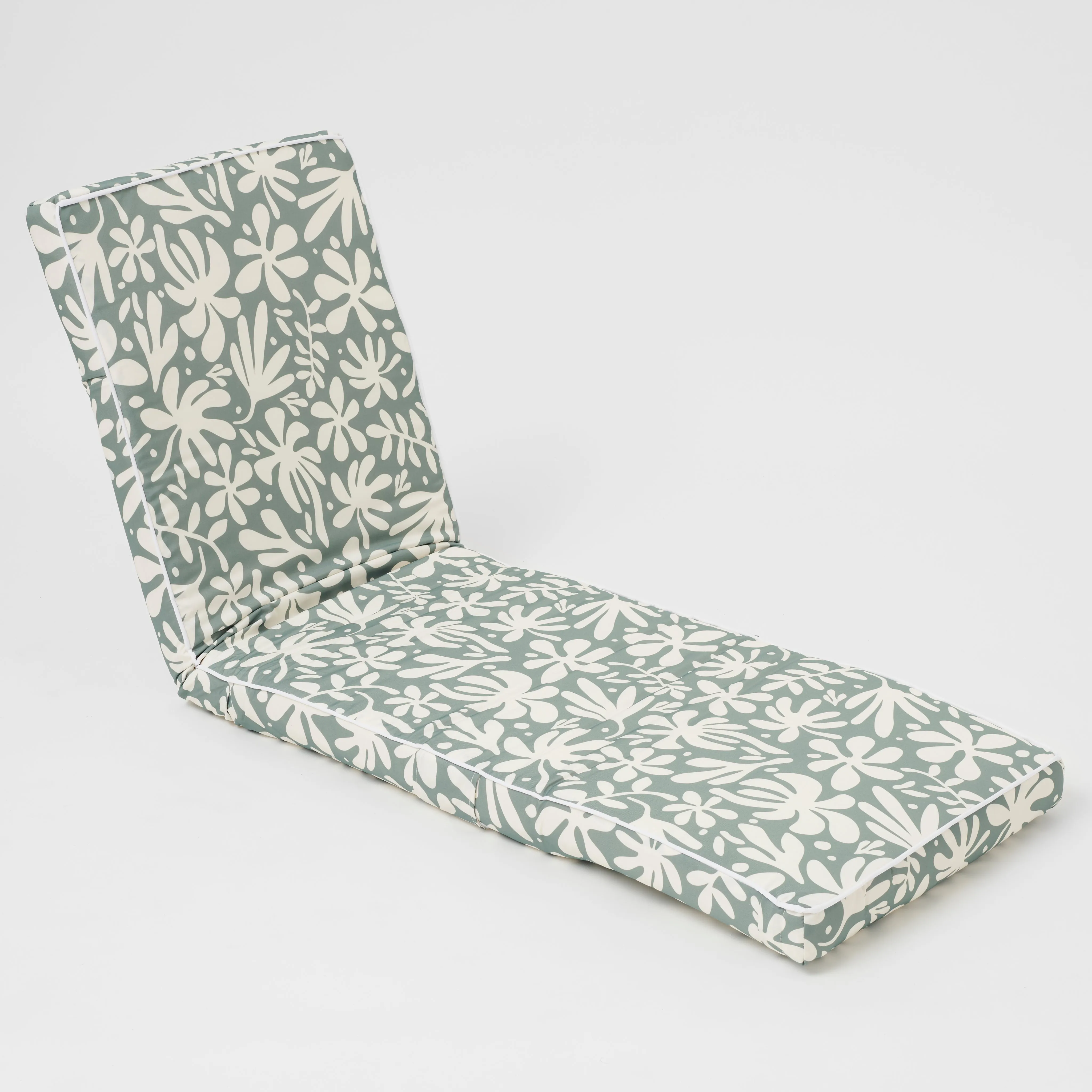 SUNNYLIFE LUXE LOUNGER CHAIR - THE VACAY OLIVE