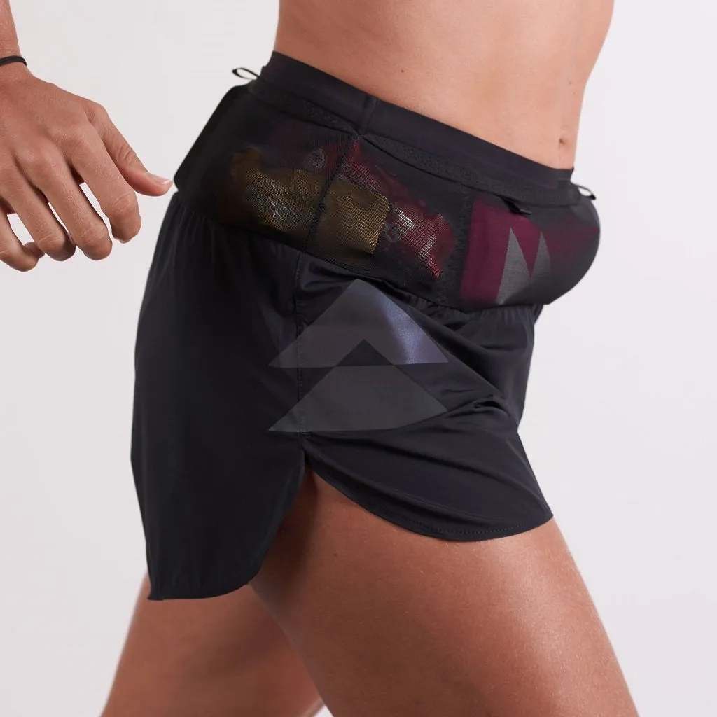 T8 Sherpa Shorts - Women's - Black (w/ Silver Logo)