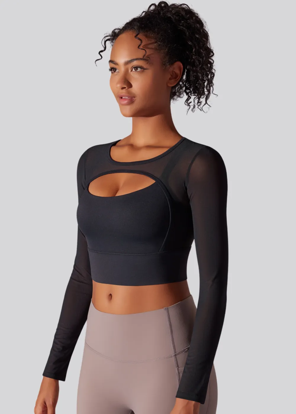 Tee-shirt FitForm - Manche Longue - Brassière Intégrée