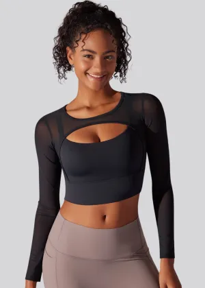 Tee-shirt FitForm - Manche Longue - Brassière Intégrée