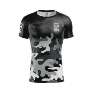 Textile femme T-shirt camo gris - Otso