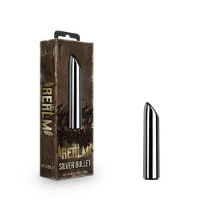 The Realm - Sliver Rechargeable Bullet - Silver