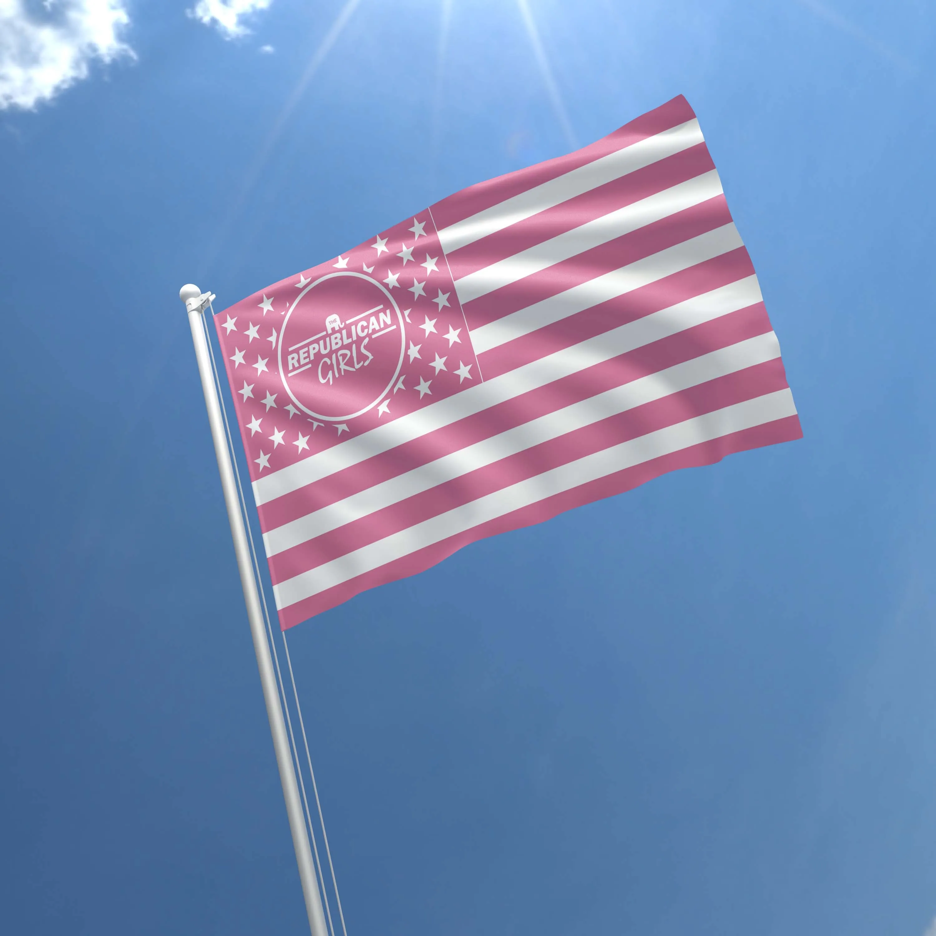 The Republican Girls USA Republican Party Flag