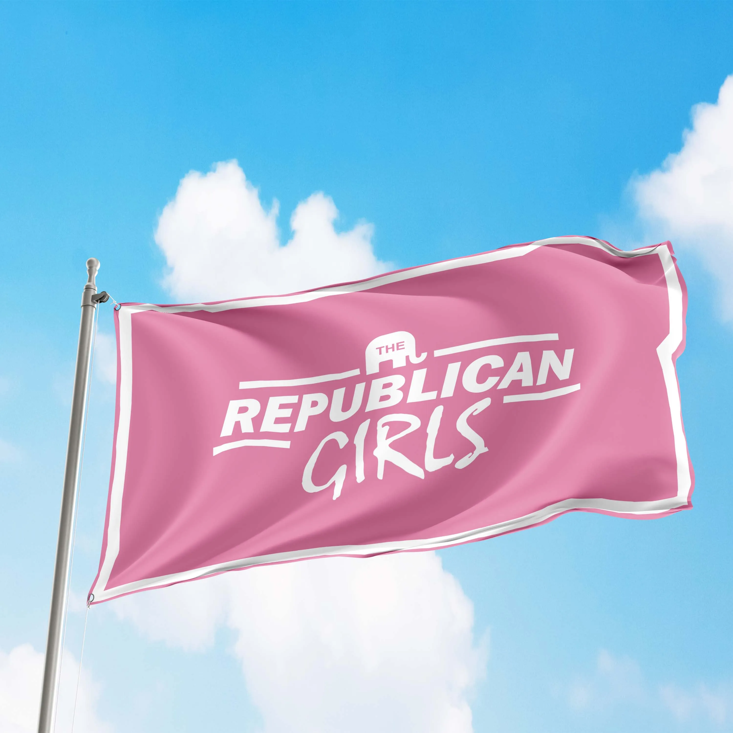 The Republican Girls USA Republican Party Flag