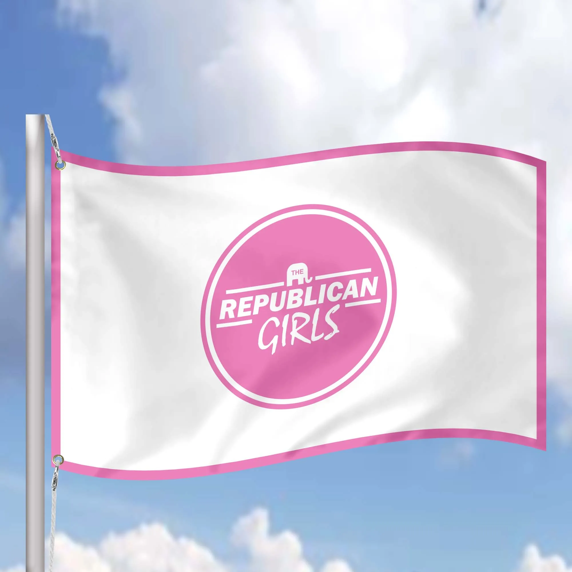 The Republican Girls USA Republican Party Flag