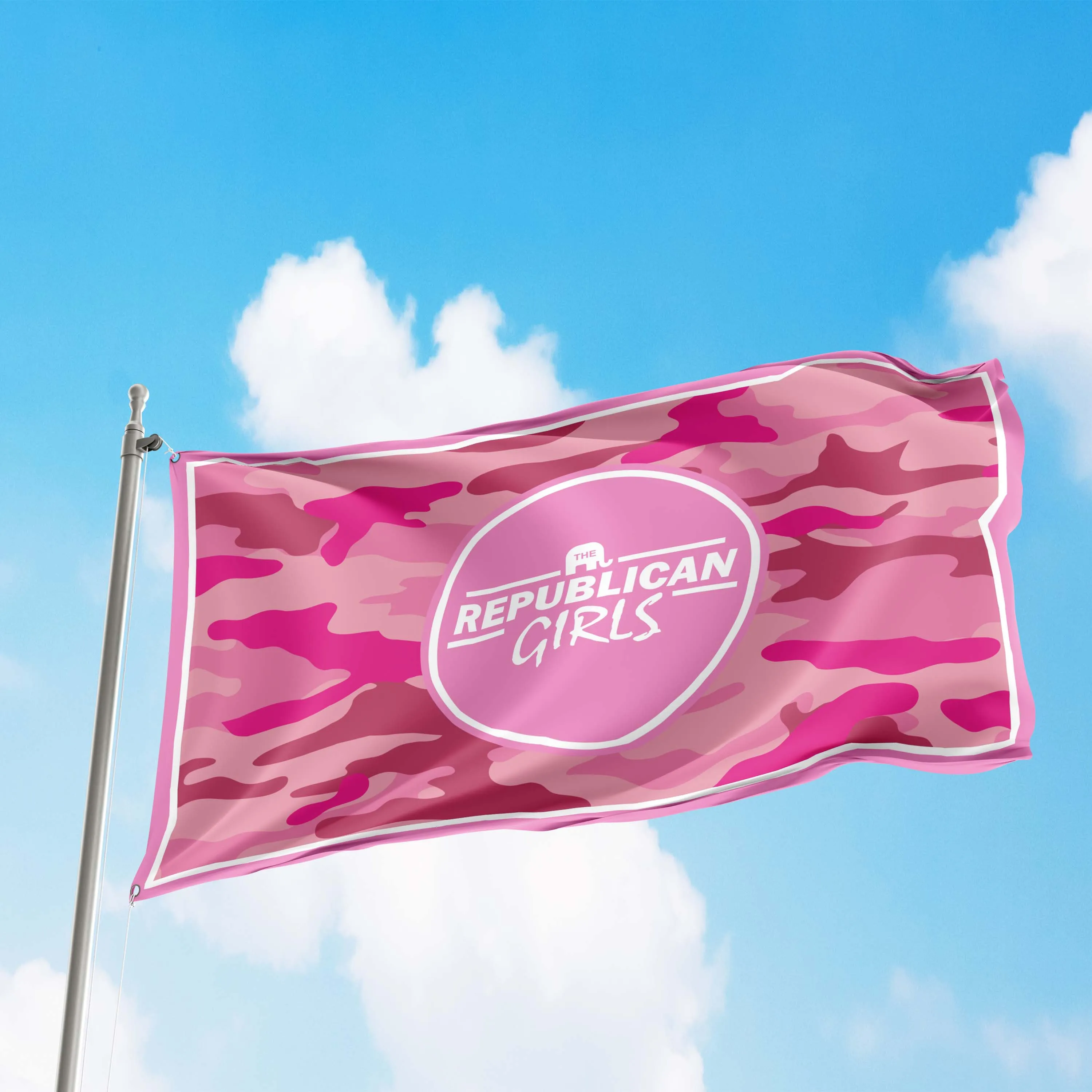 The Republican Girls USA Republican Party Flag