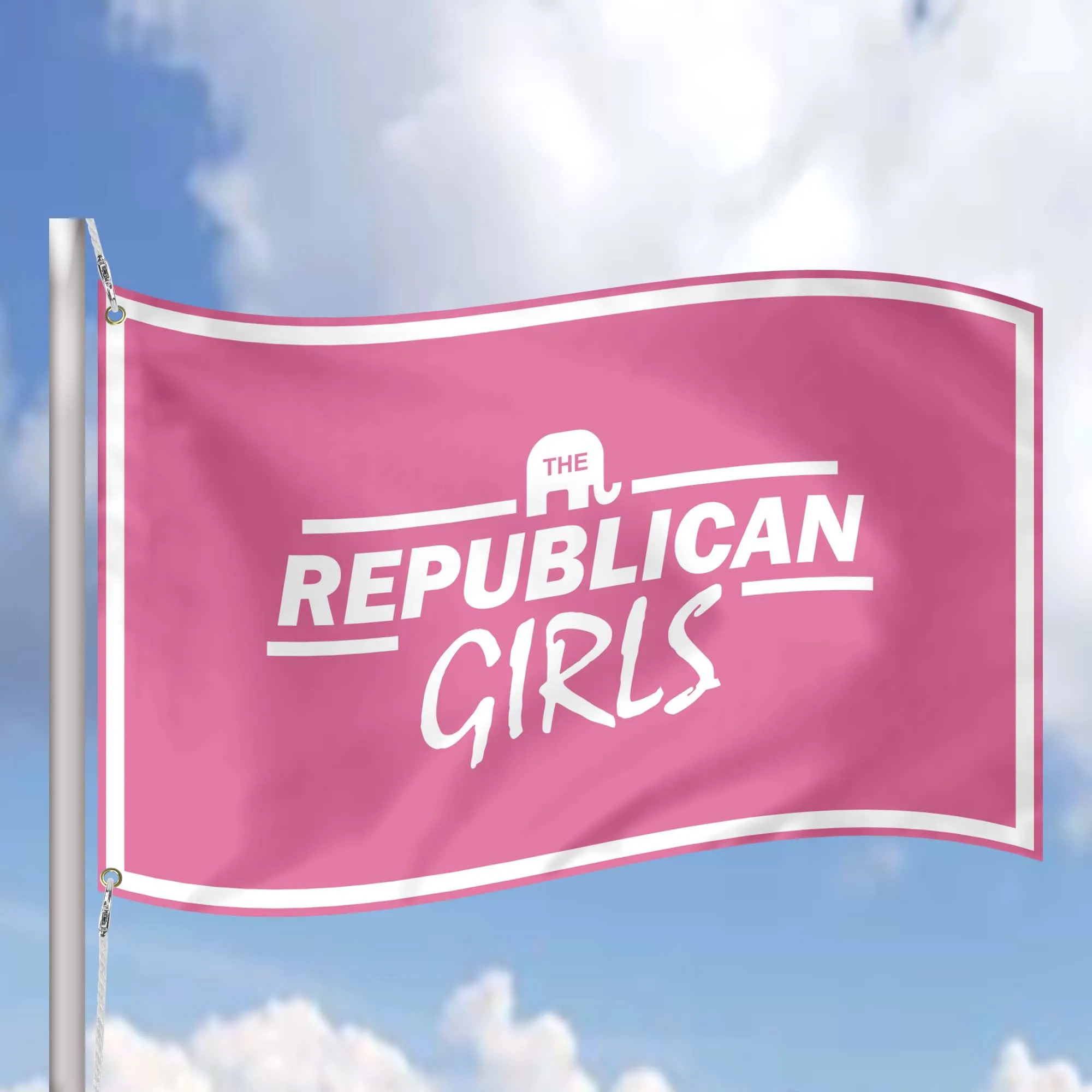 The Republican Girls USA Republican Party Flag