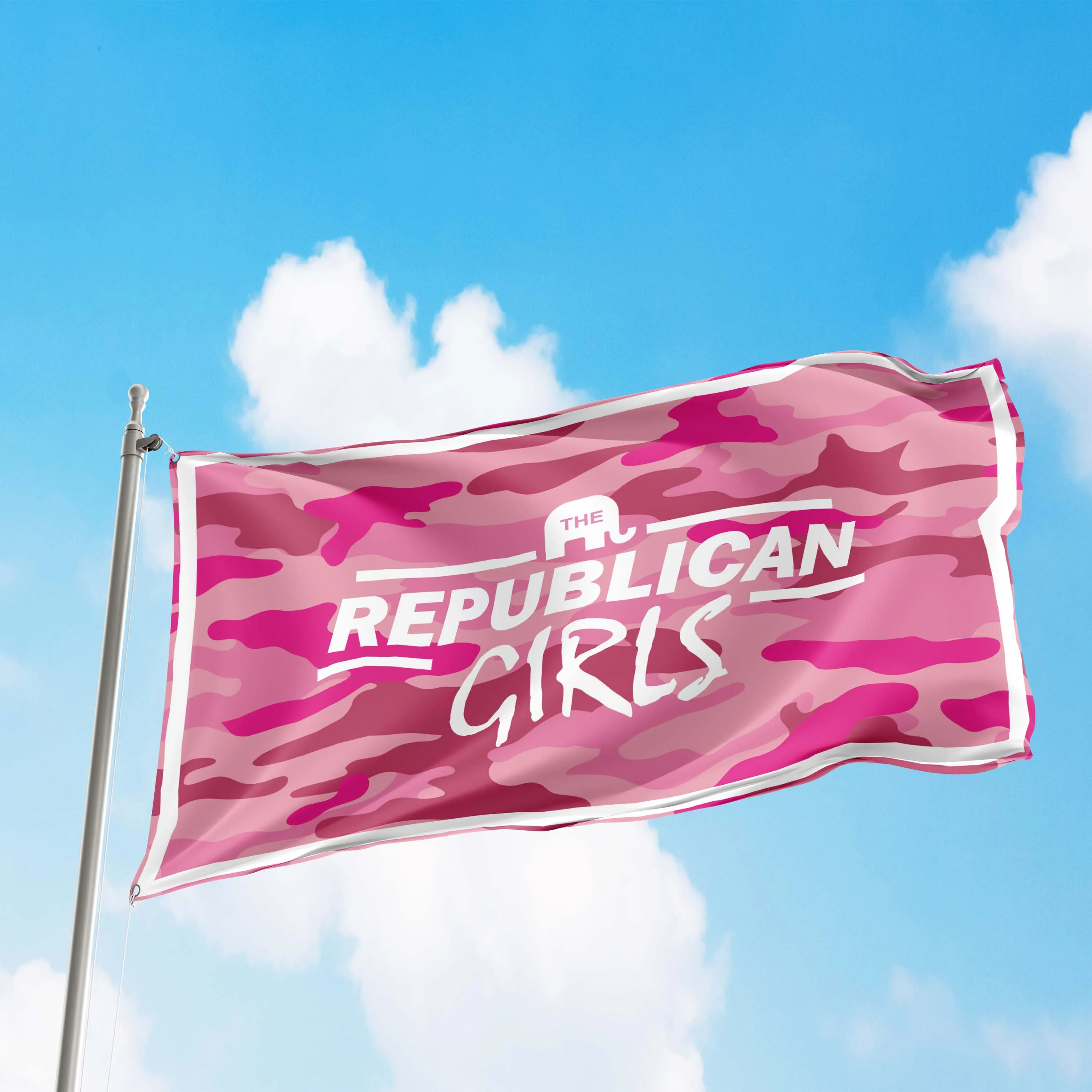 The Republican Girls USA Republican Party Flag