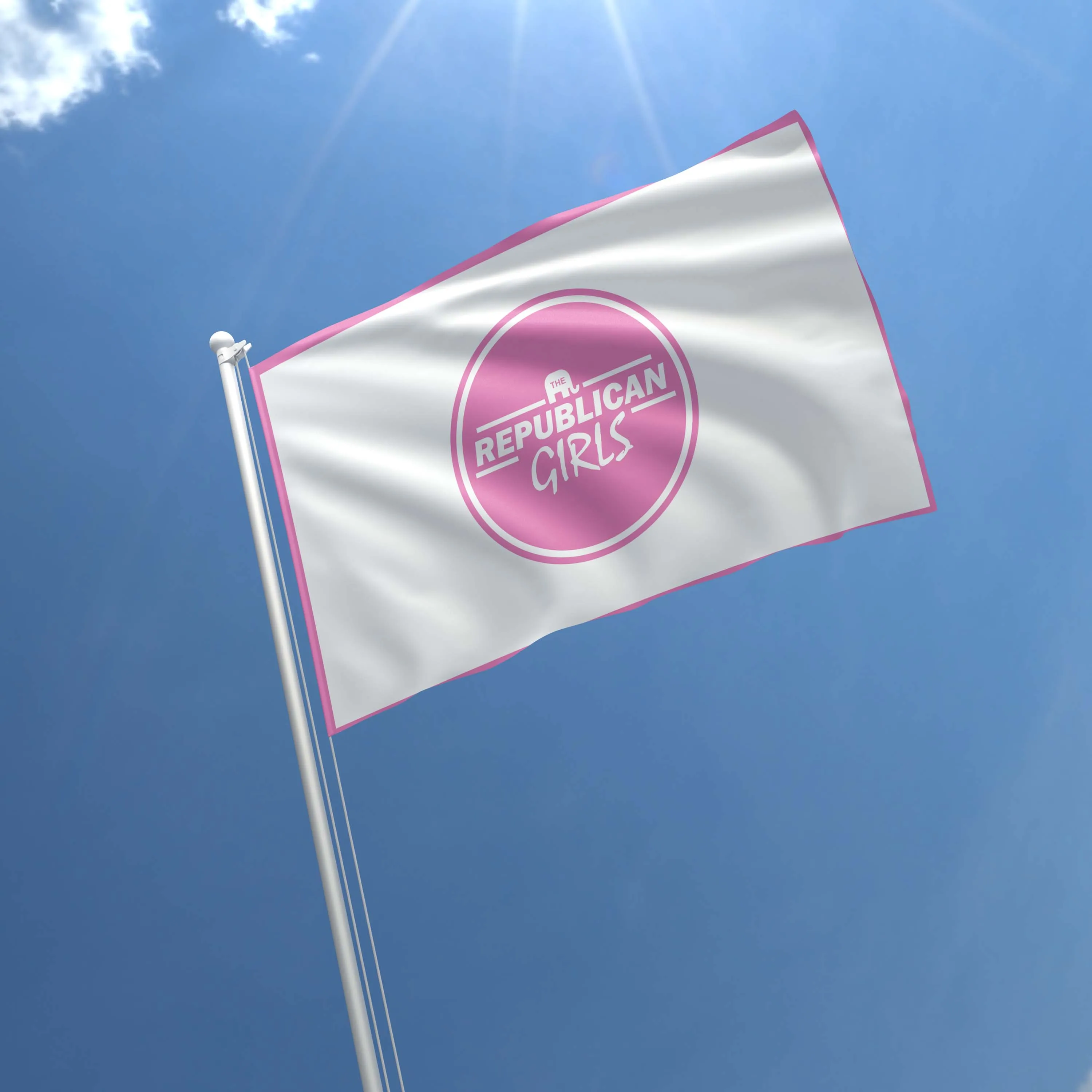 The Republican Girls USA Republican Party Flag