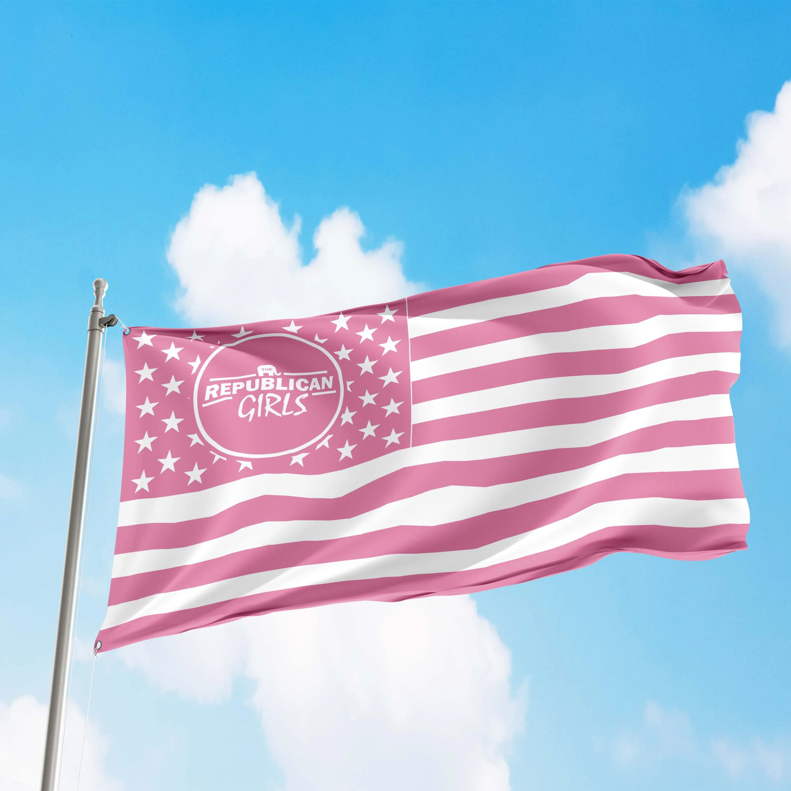 The Republican Girls USA Republican Party Flag