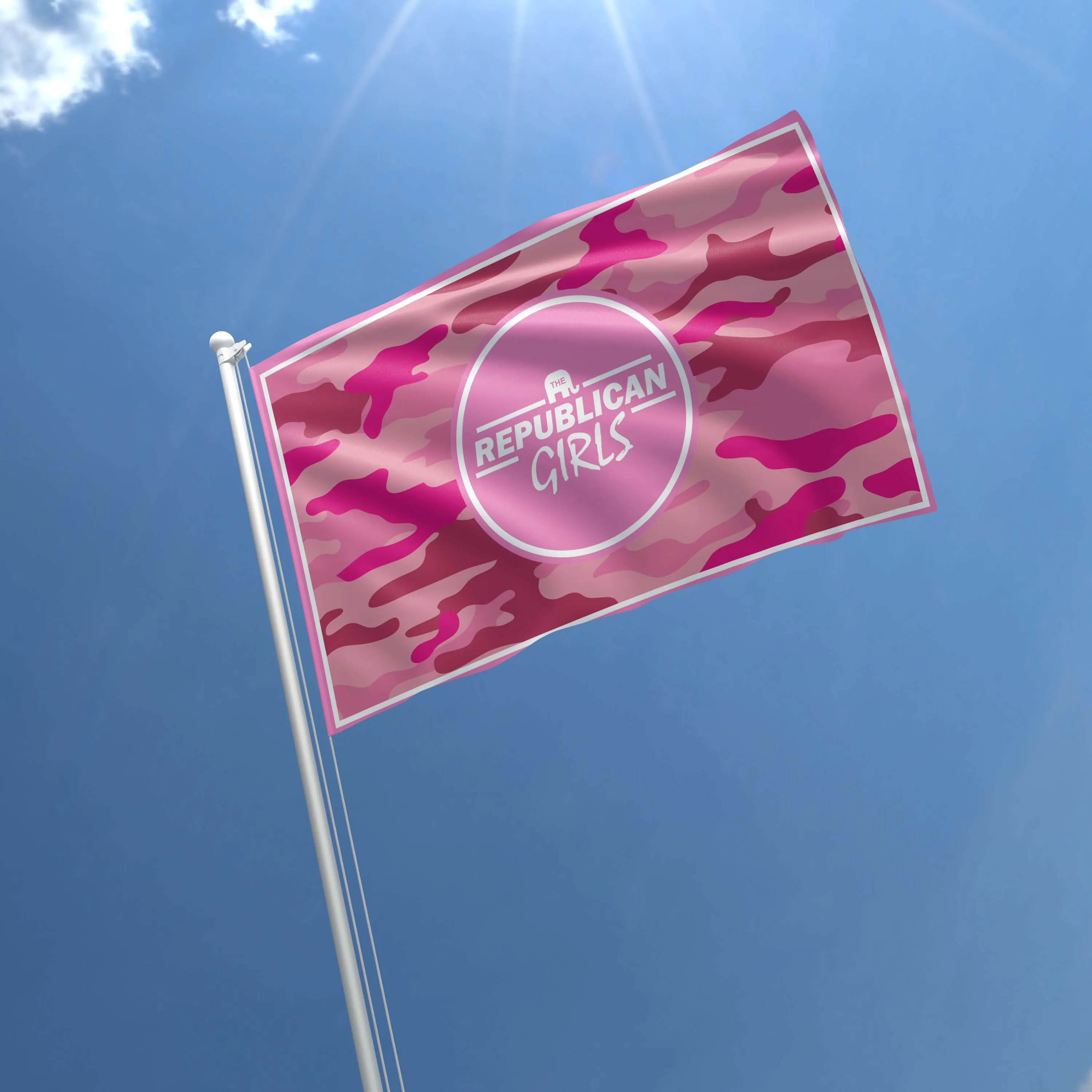 The Republican Girls USA Republican Party Flag