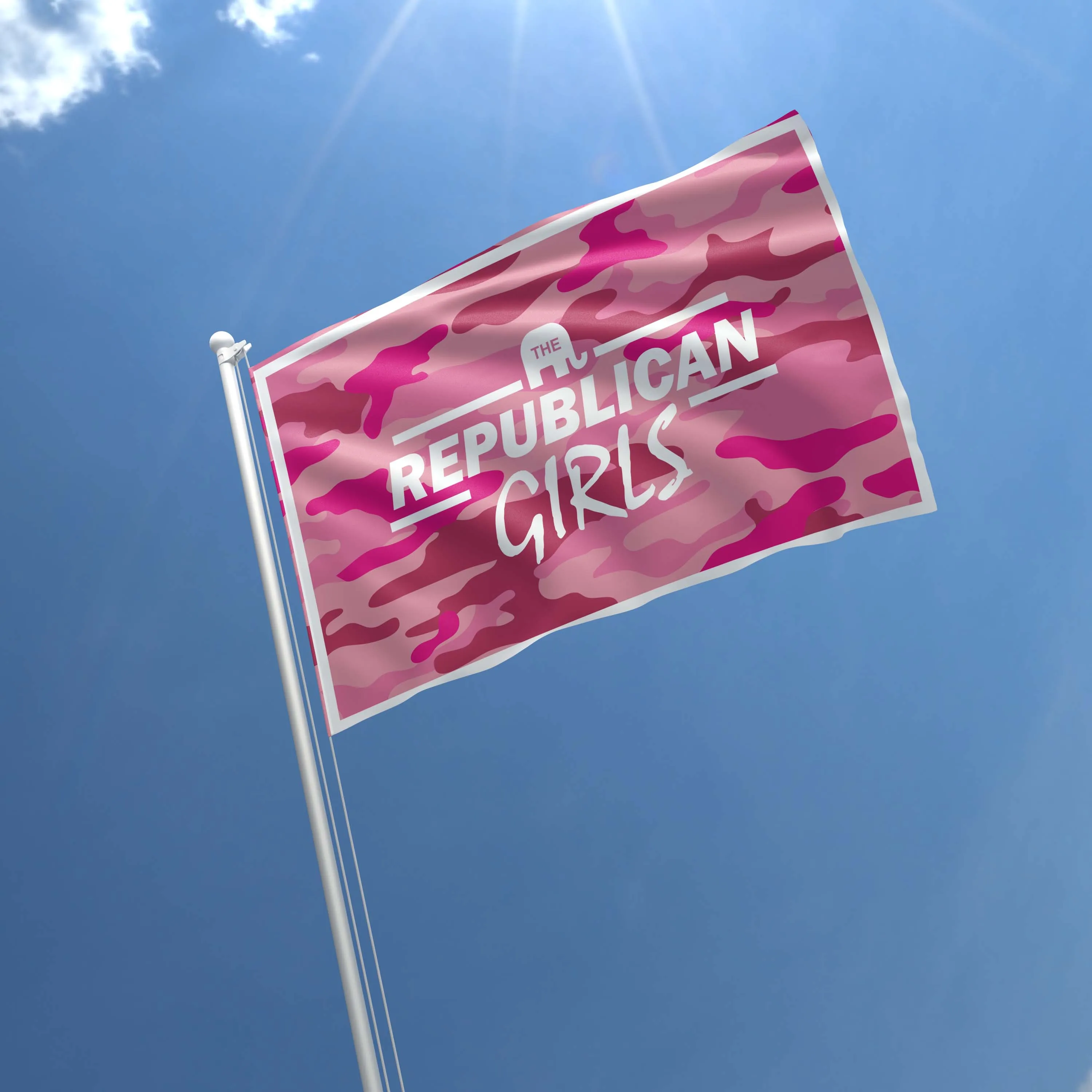 The Republican Girls USA Republican Party Flag