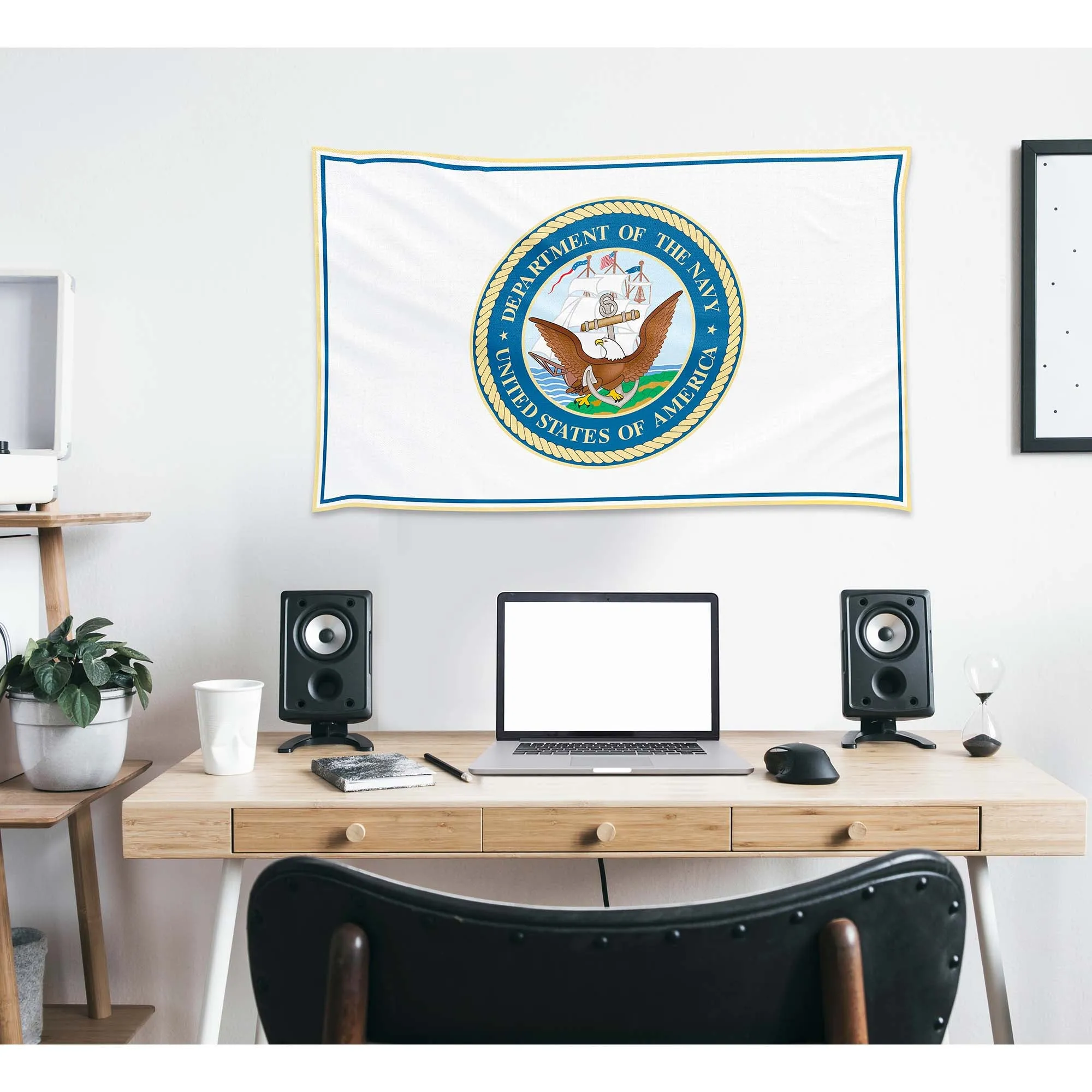 The US Navy Seals Flag Banner