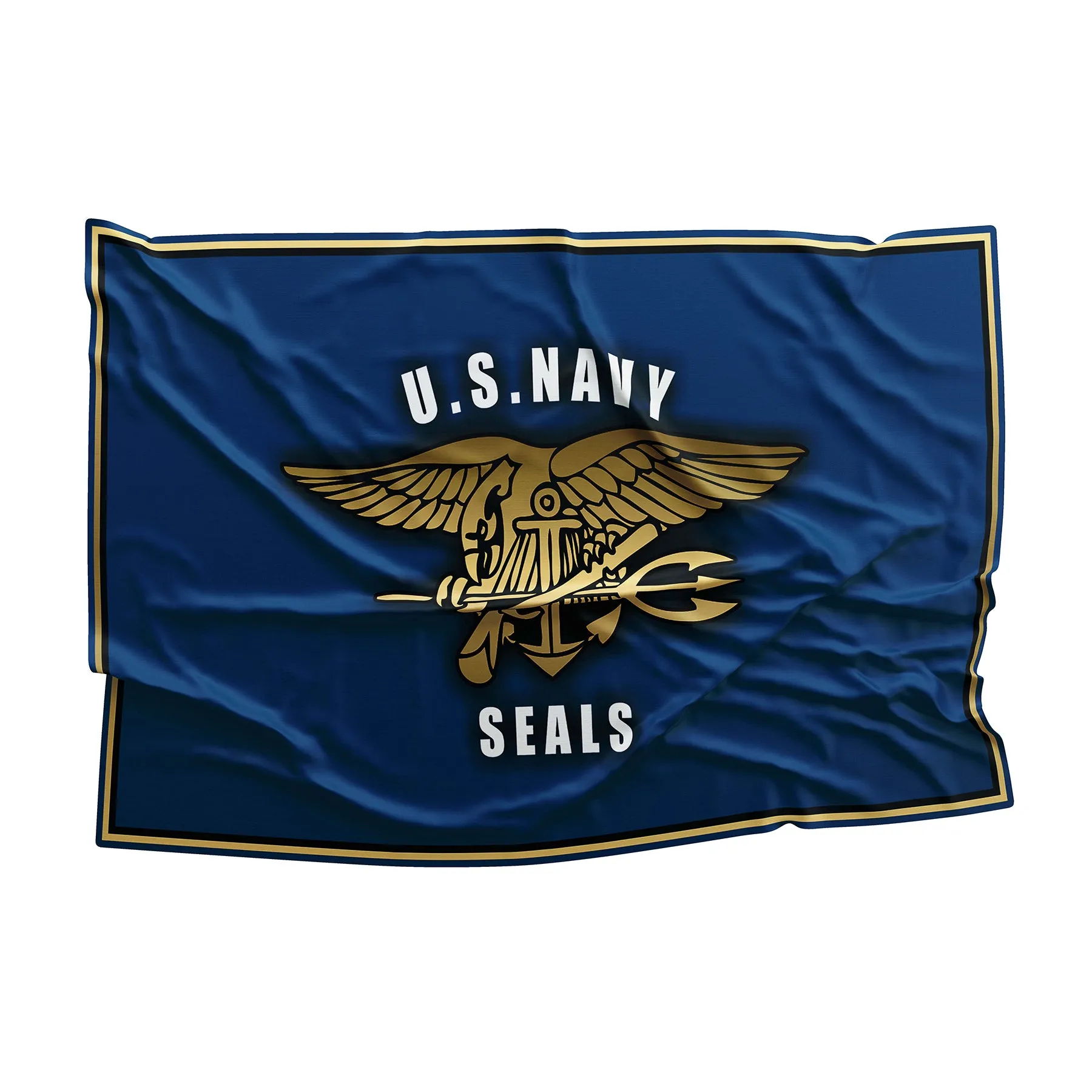 The US Navy Seals Flag Banner