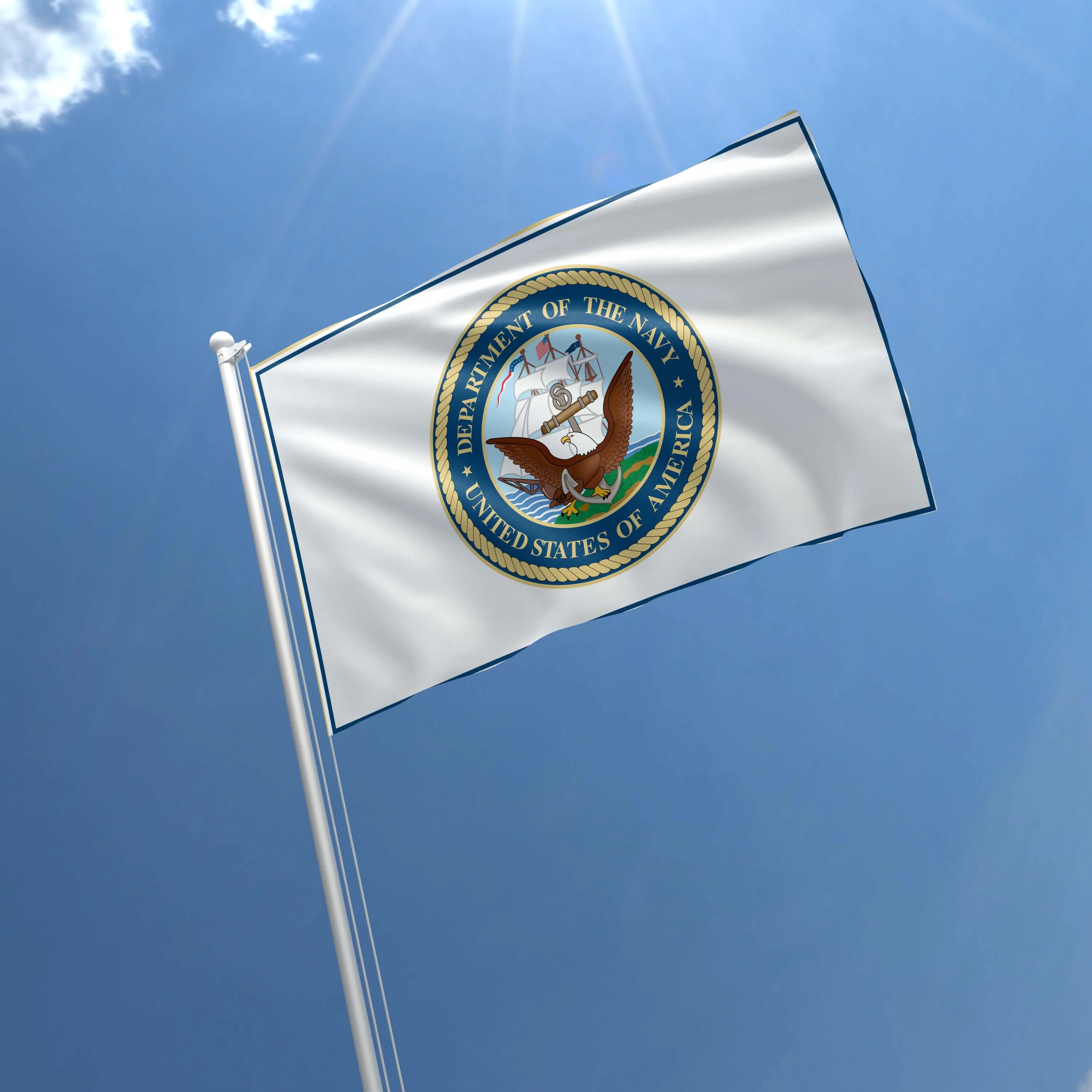 The US Navy Seals Flag Banner