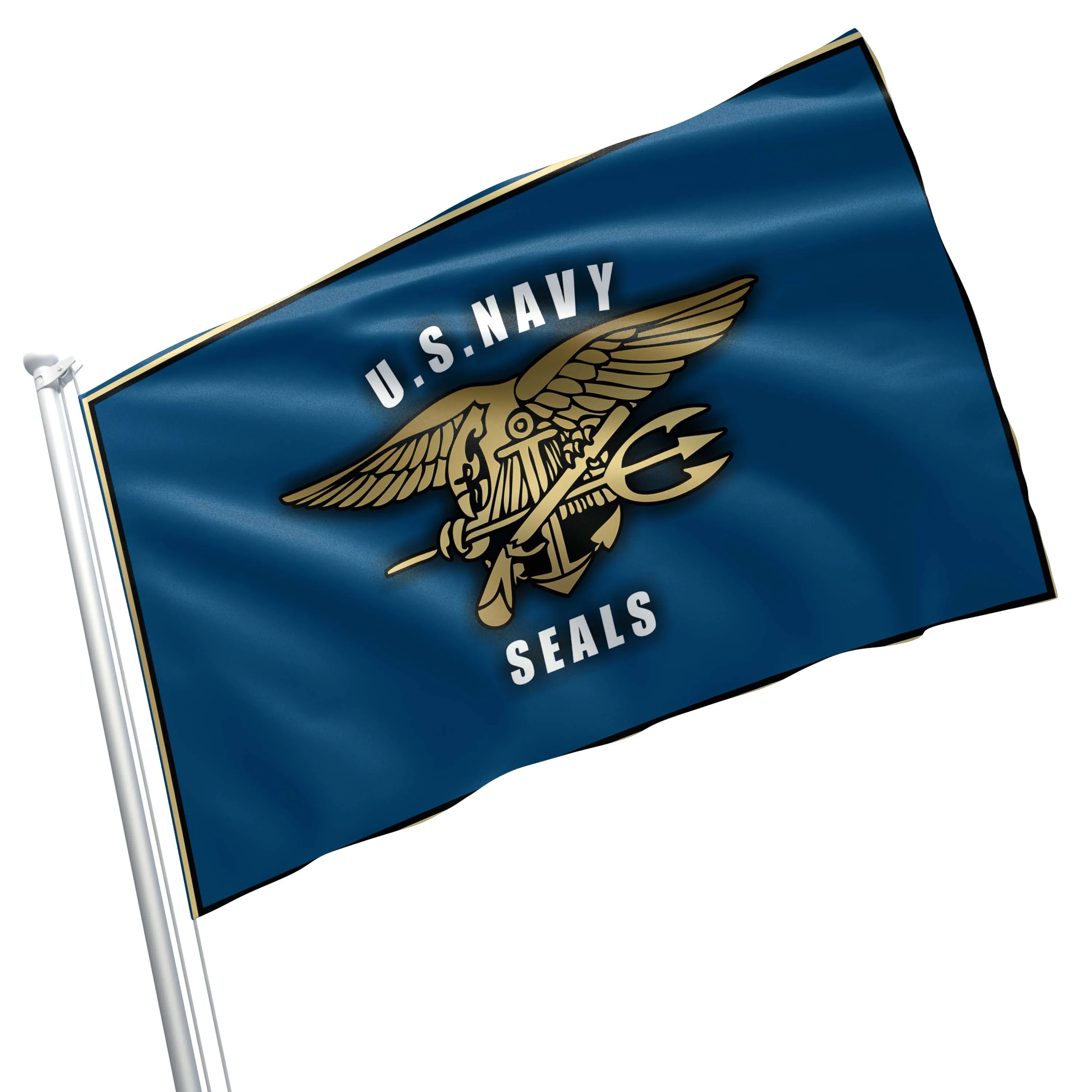 The US Navy Seals Flag Banner