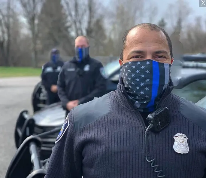 Thin Blue Line Gaiter