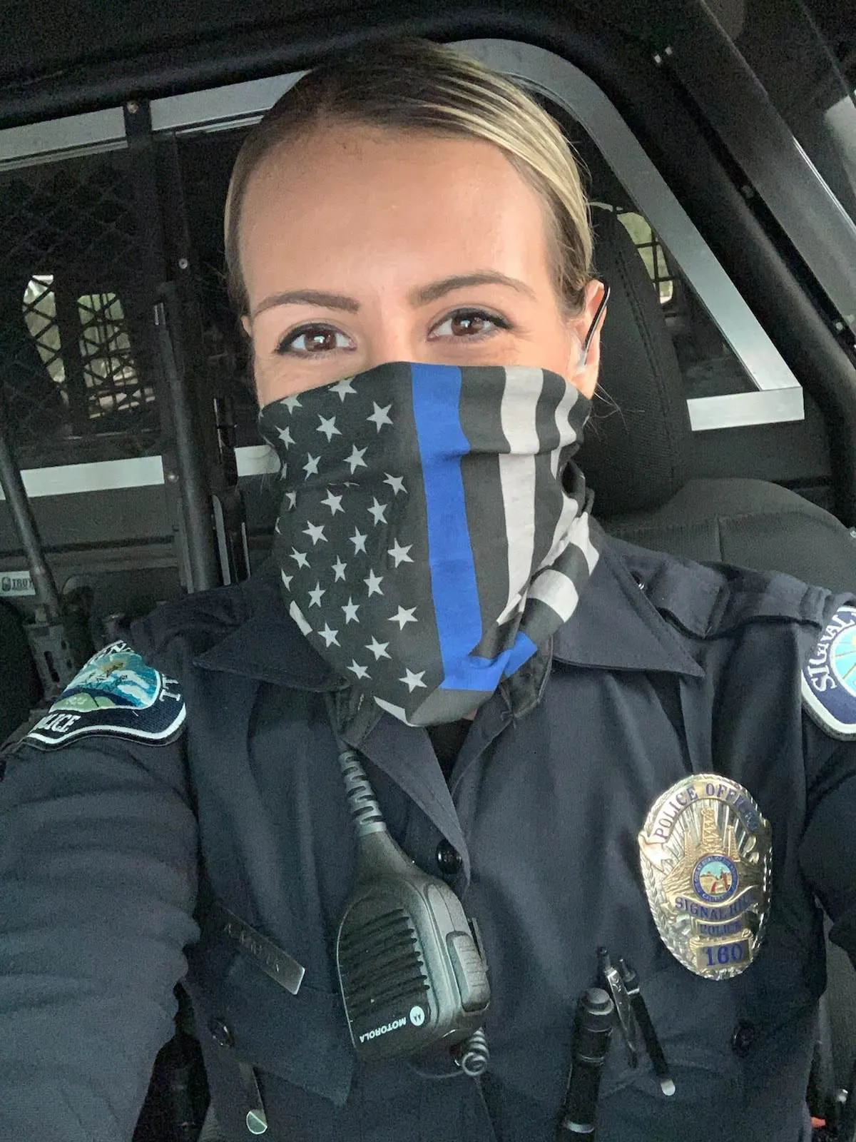 Thin Blue Line Gaiter