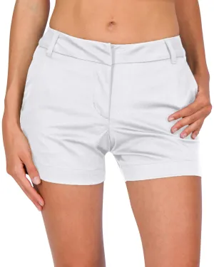Three Sixty Six Womens Golf Shorts - Quick Dry Active Shorts with Pockets, Athletic and Breathable - 4 ½ Inch Inseam
