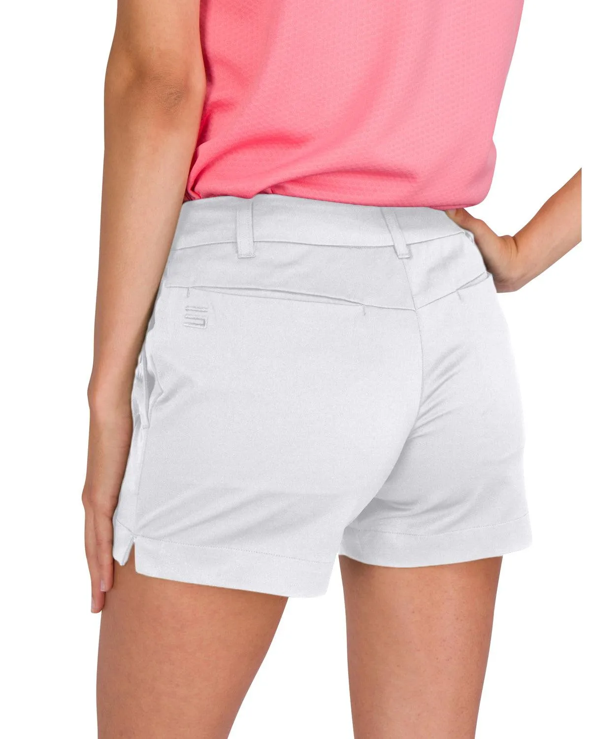 Three Sixty Six Womens Golf Shorts - Quick Dry Active Shorts with Pockets, Athletic and Breathable - 4 ½ Inch Inseam