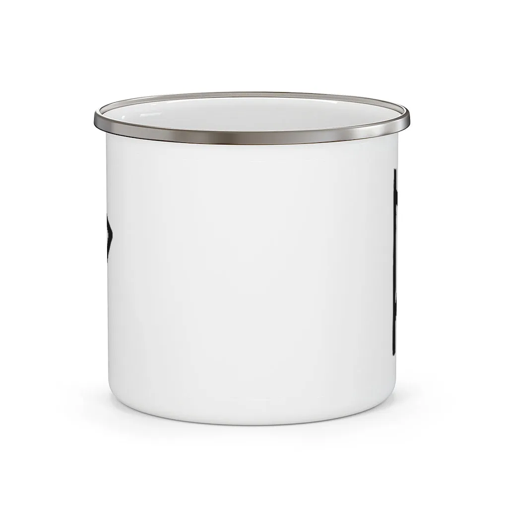 Thurisaz (Thor's Hammer) Viking Rune Enamel Camping Mug