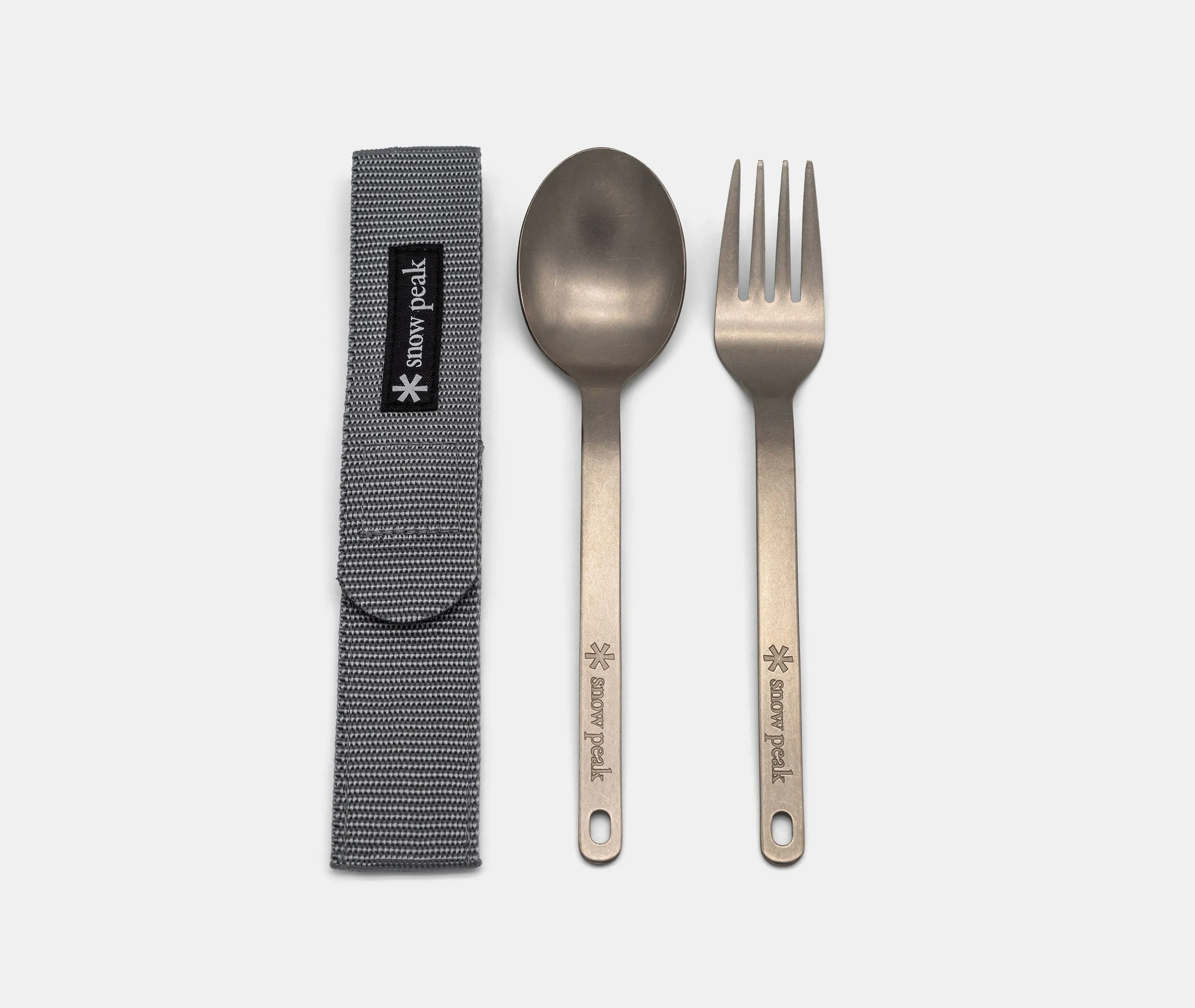 Titanium Fork & Spoon Set