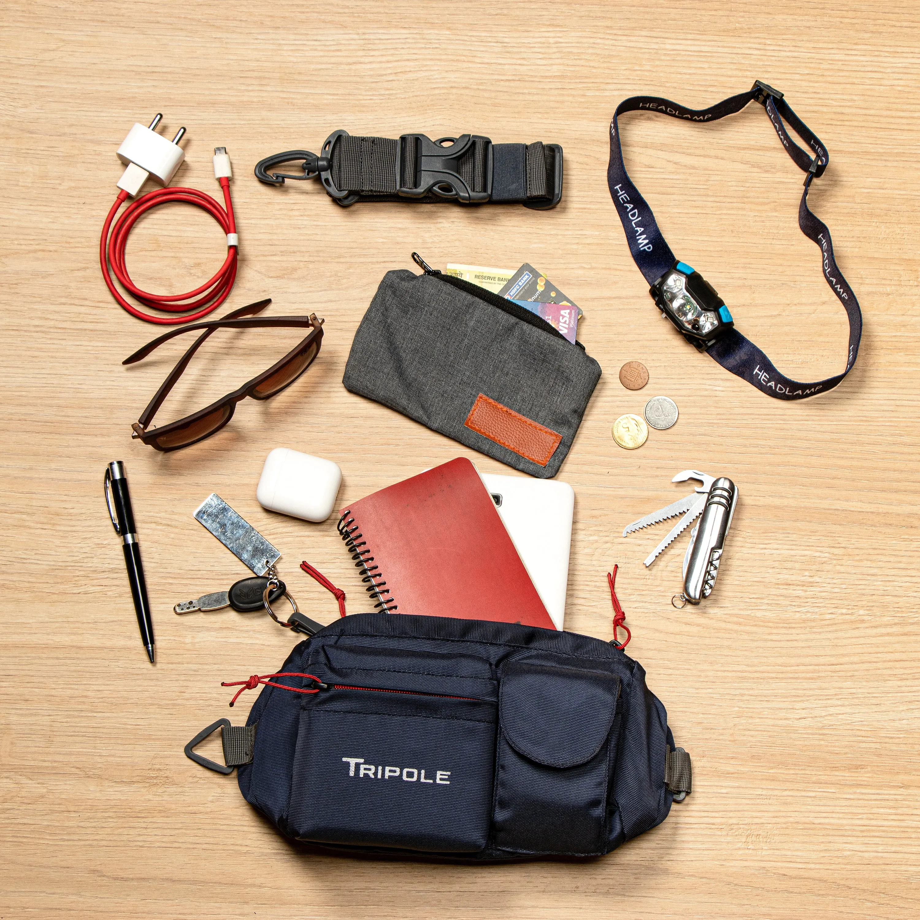 Tripole Waist Pack - Multi-Purpose Fanny Bag