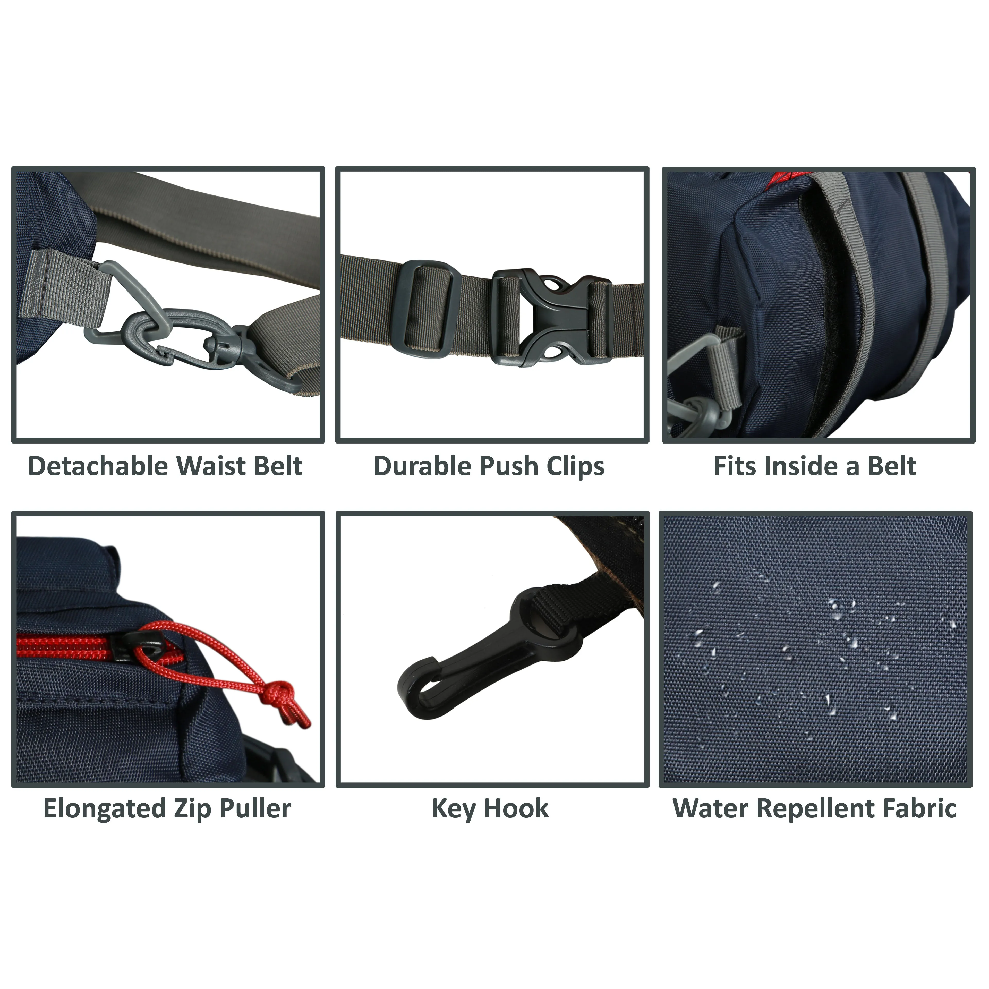 Tripole Waist Pack - Multi-Purpose Fanny Bag