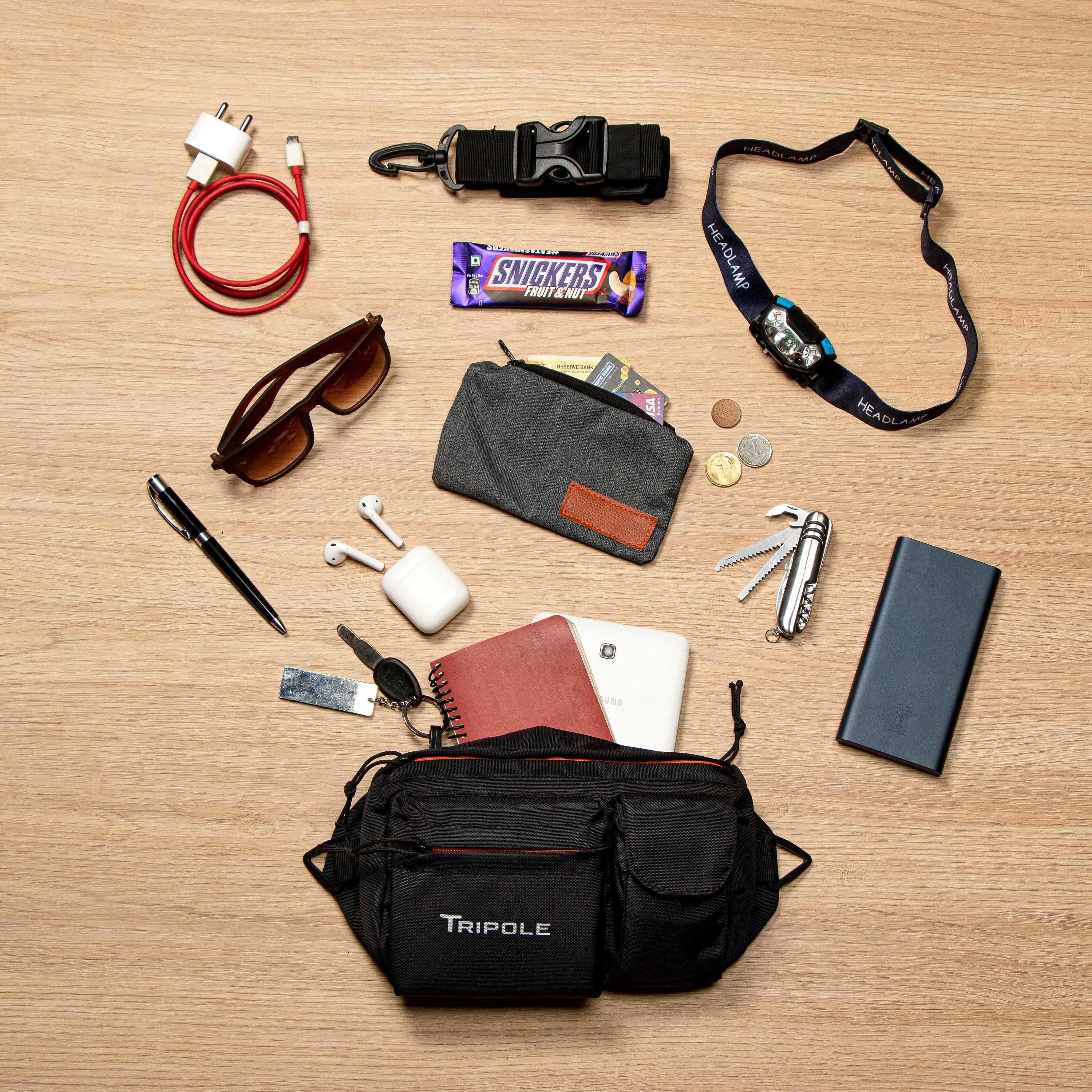 Tripole Waist Pack - Multi-Purpose Fanny Bag