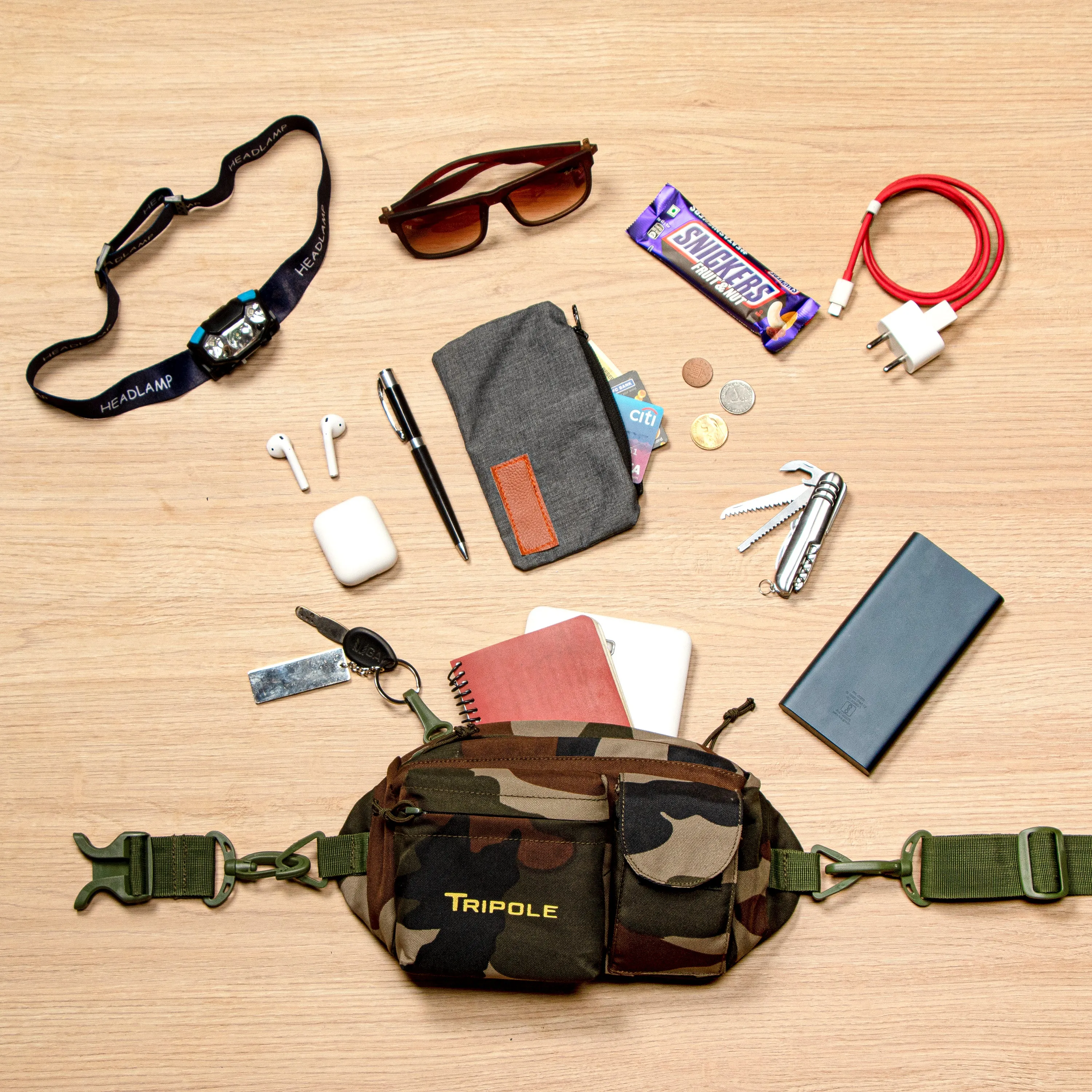 Tripole Waist Pack - Multi-Purpose Fanny Bag