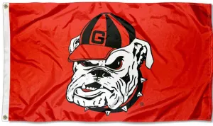 UGA 3' x 5' Old Dog House Flag