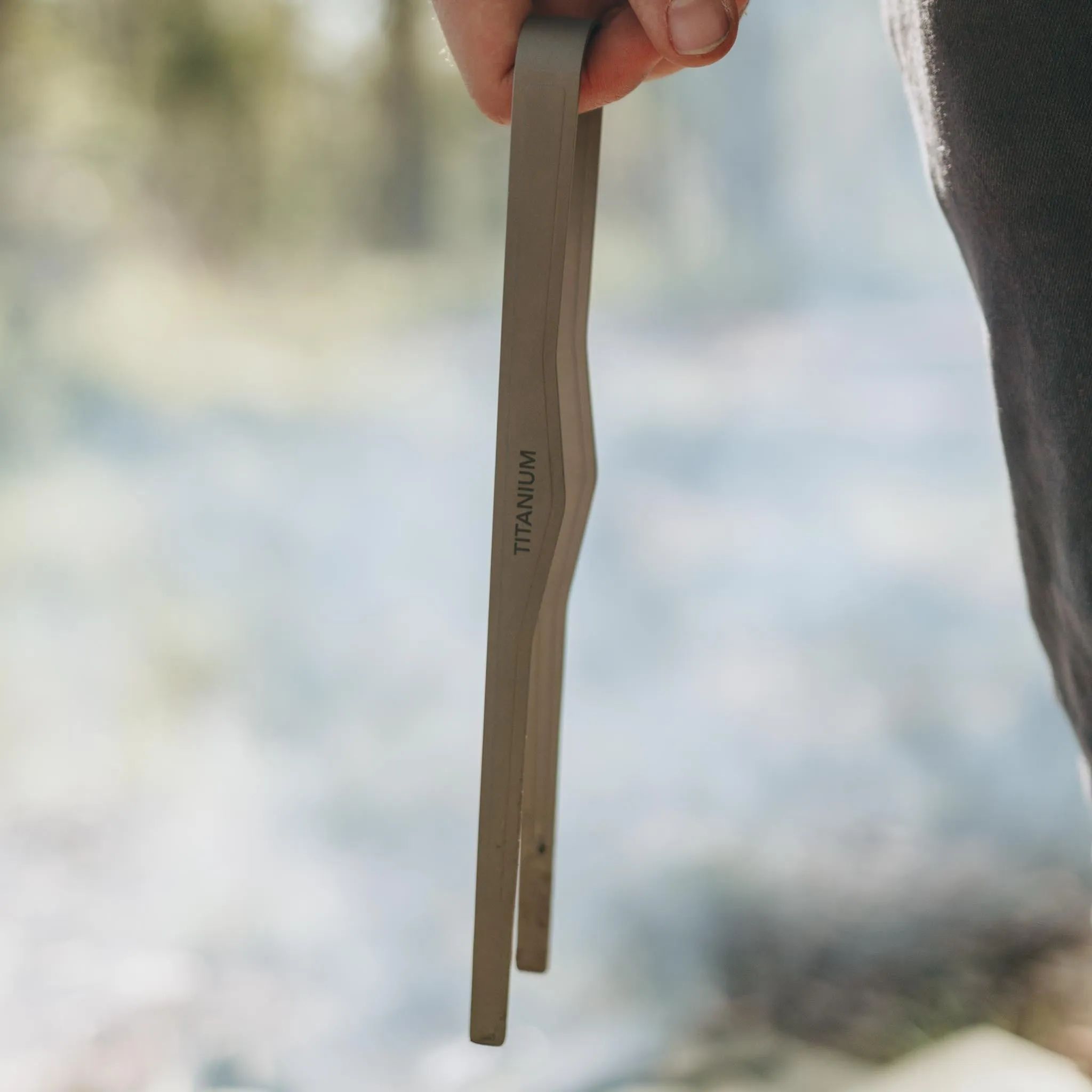Ultralight Titanium Tongs