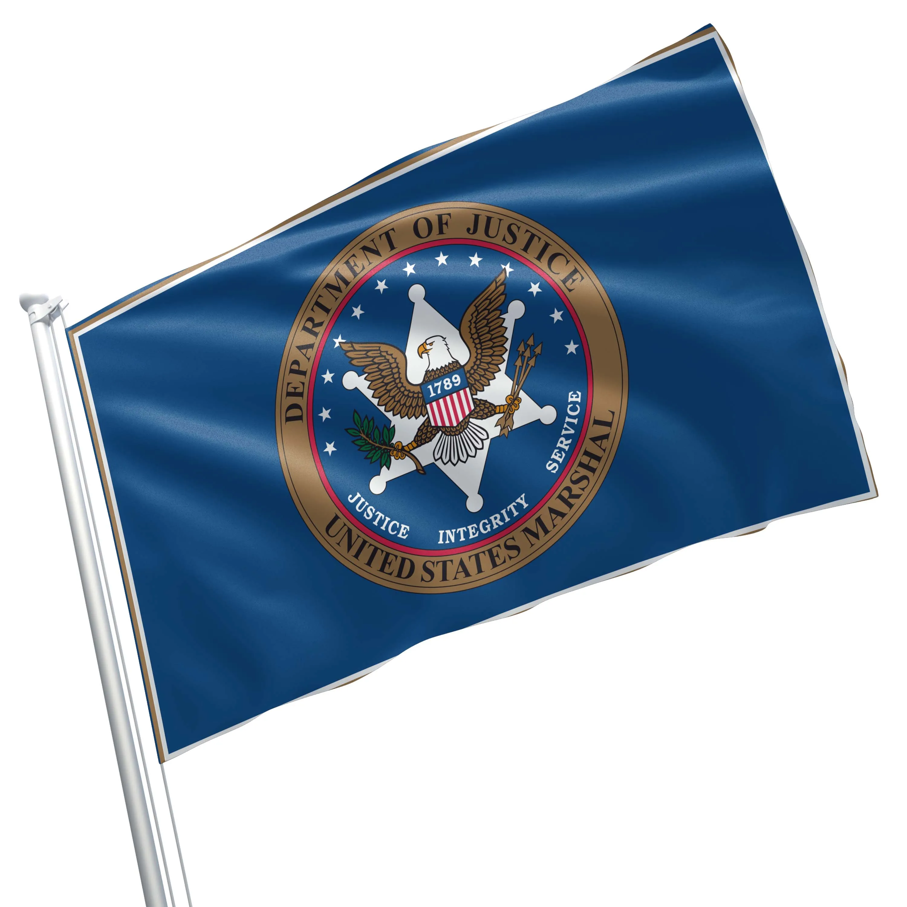 United States Marshals Service Challenge Flag Banner