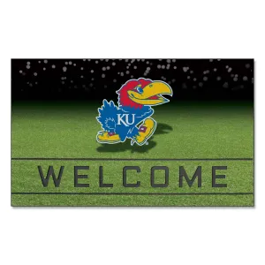 University of Kansas Crumb Rubber Door Mat