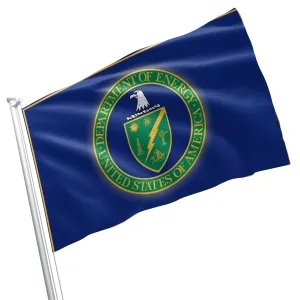 US Department of Energy USA Flag Banner