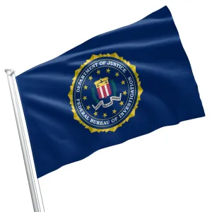 US Federal Bureau of Investigation FBI Flag Banner