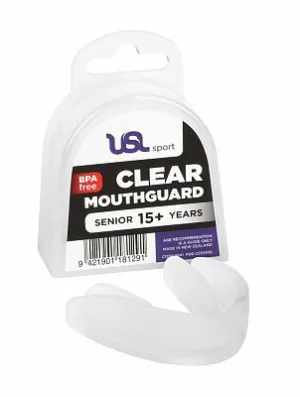 USL Sport Mouthguard Senior Clear 15  Years