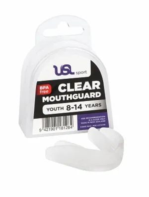 USL Sport Mouthguard Youth Clear 8 -14 Years